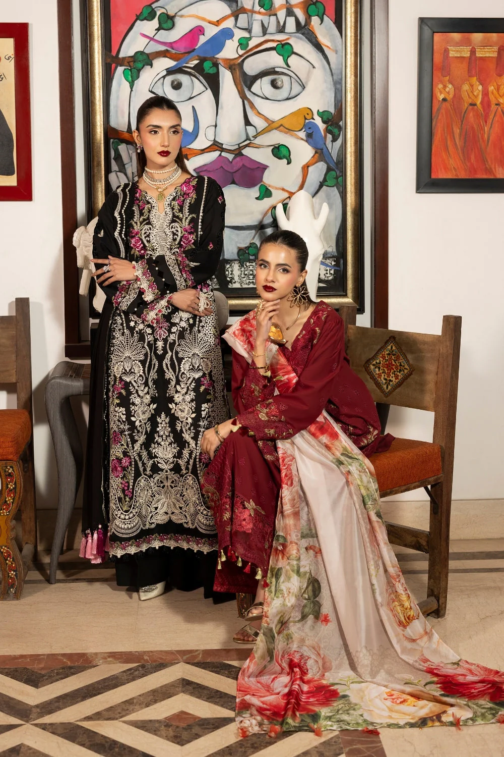 Dil Kash By Gulmina Unstitched 3 Piece Summer Lawn Suit-LAIBA - Image 8