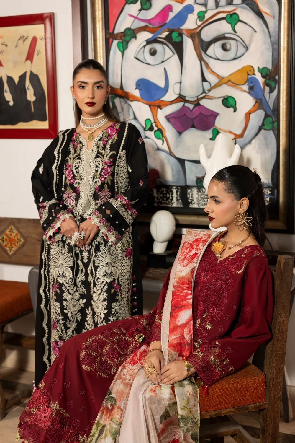 Dil Kash By Gulmina Unstitched 3 Piece Summer Lawn Suit-LAIBA - Image 9