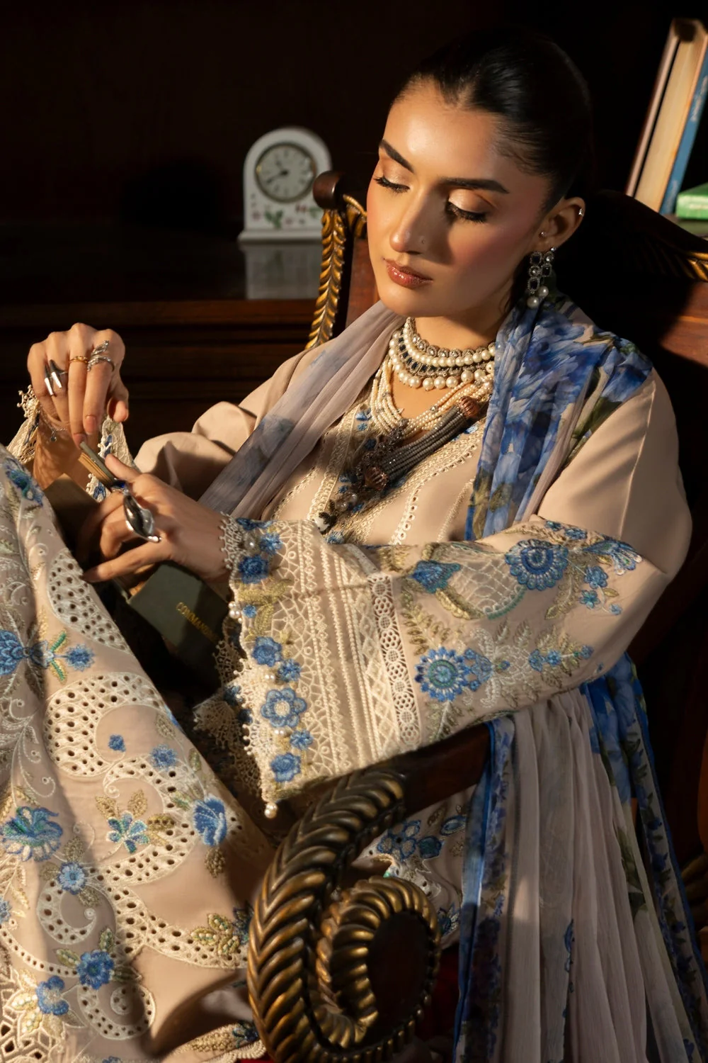 Dil Kash By Gulmina Unstitched 3 Piece Summer Lawn Suit-MAIRA - Image 2