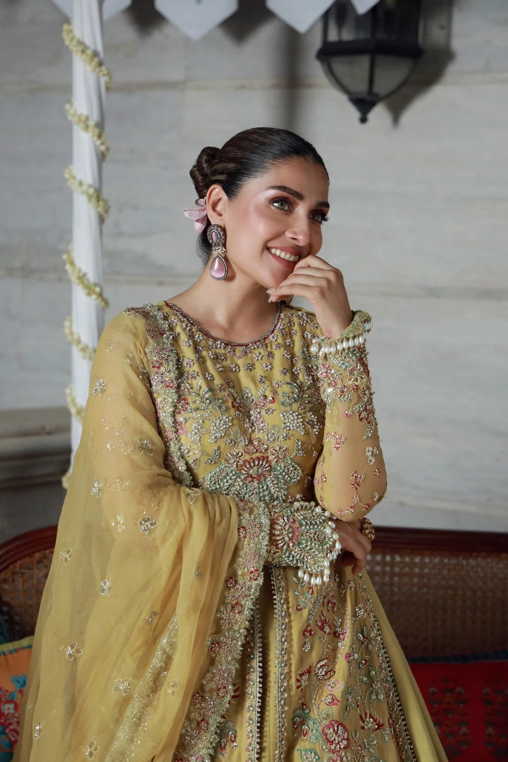 Gulmina Unstitched 3 Piece Luxury Chiffon Suit-Ayeza - Image 10