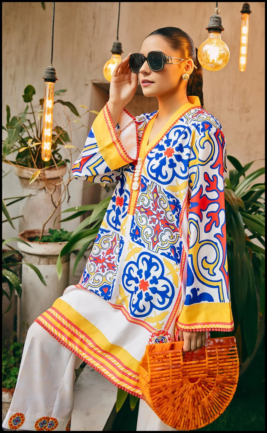 Heeriye Printed Co-Ord Set (Pret) - 116 - Image 3