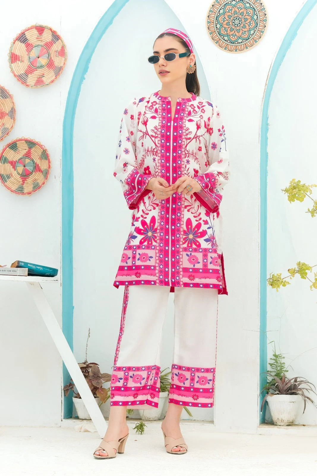 Heeriye Printed Co-Ord Set (Pret) - 103 - Image 5