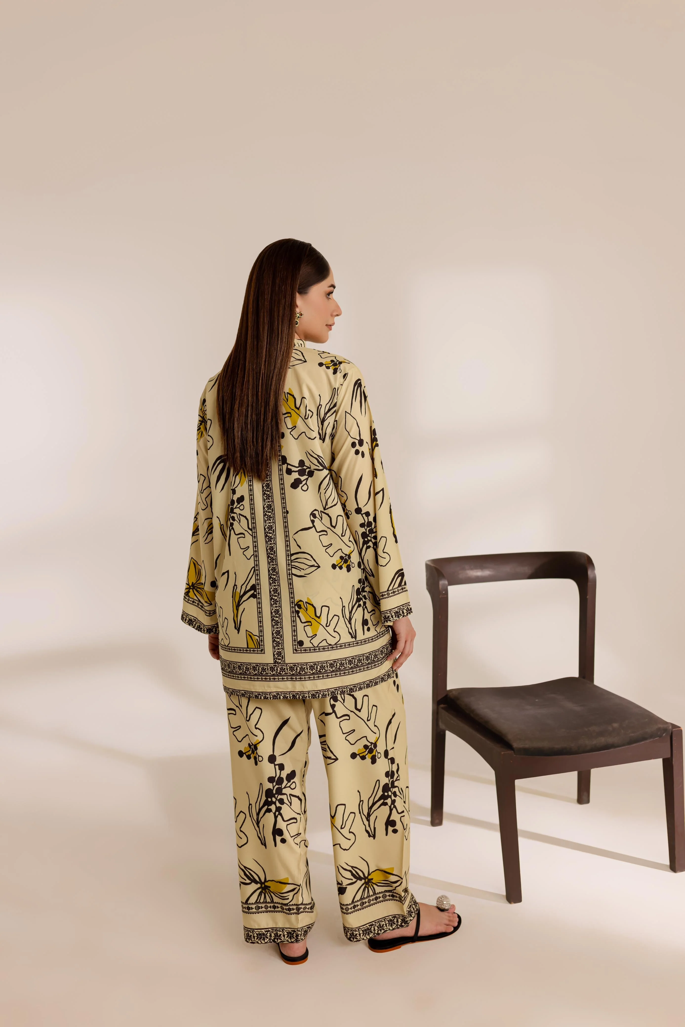 Heeriye Printed Co-Ord Set (Pret) - 411 - Image 4