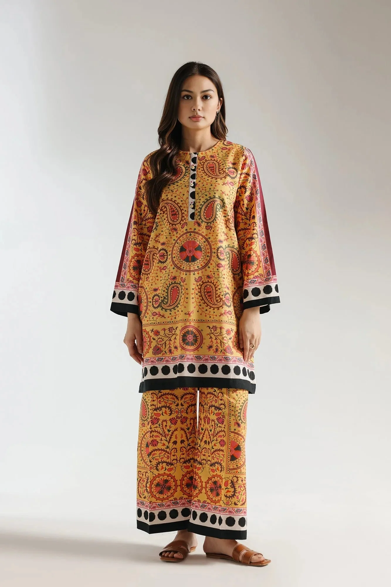 Heeriye Printed Co-Ord Set (Pret) - 601 - Image 2
