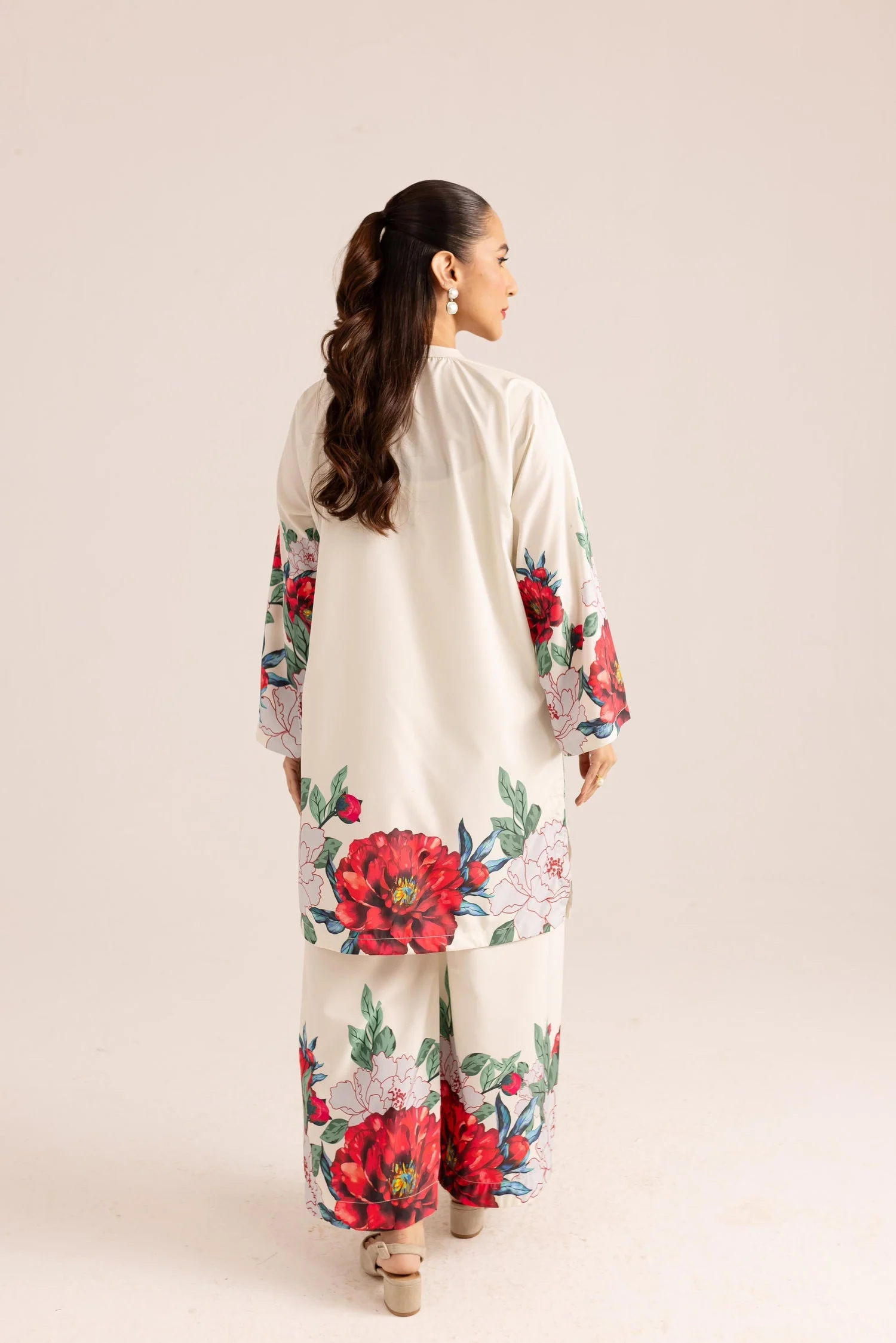 Heeriye Printed Co-Ord Set (Pret) - 105 - Image 3
