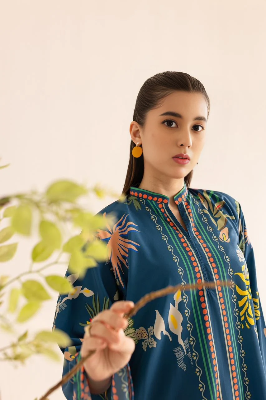 Heeriye Printed Co-Ord Set (Pret) - 805 - Image 3