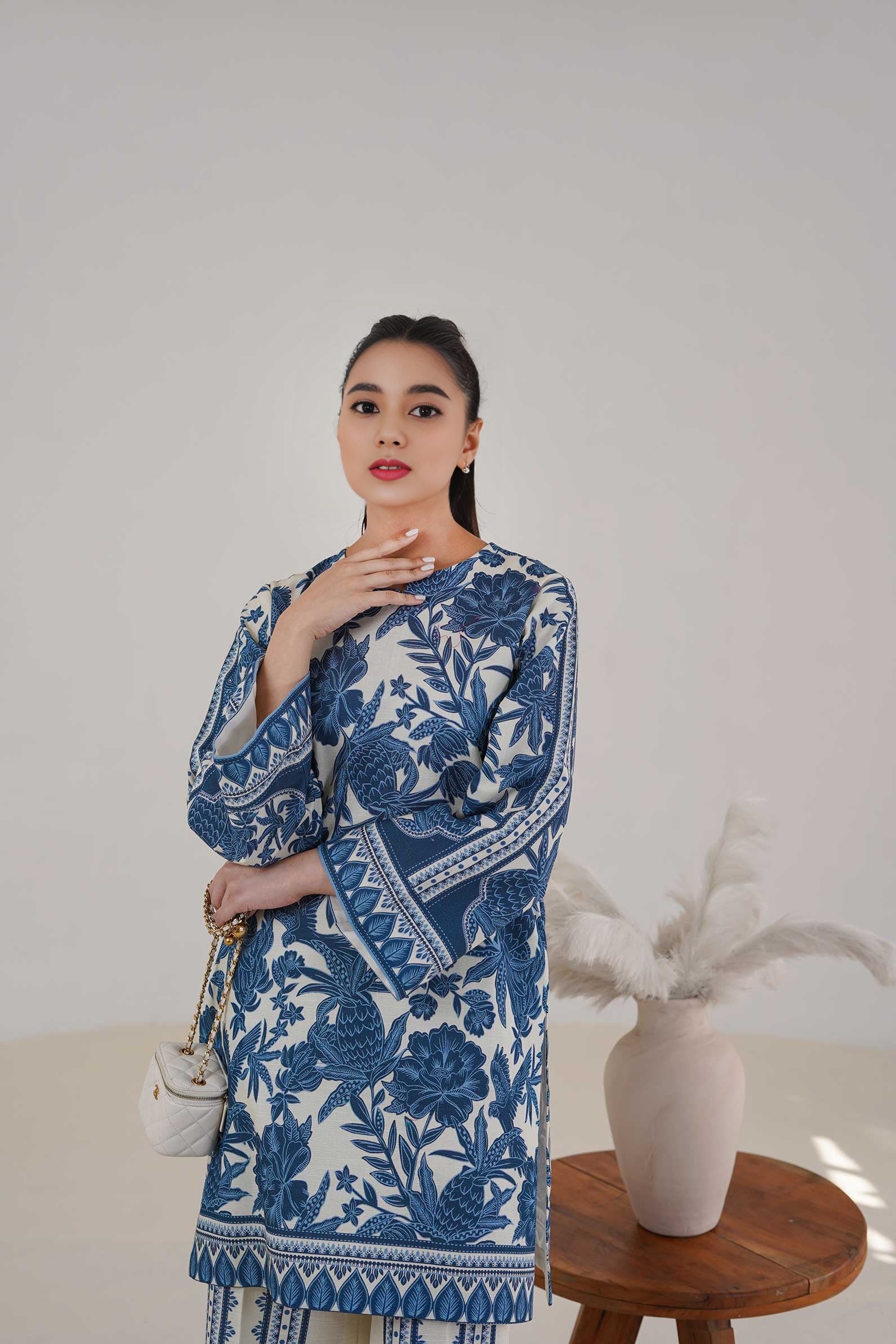 Heeriye Printed Co-Ord Set (Pret) - 905 - Image 3