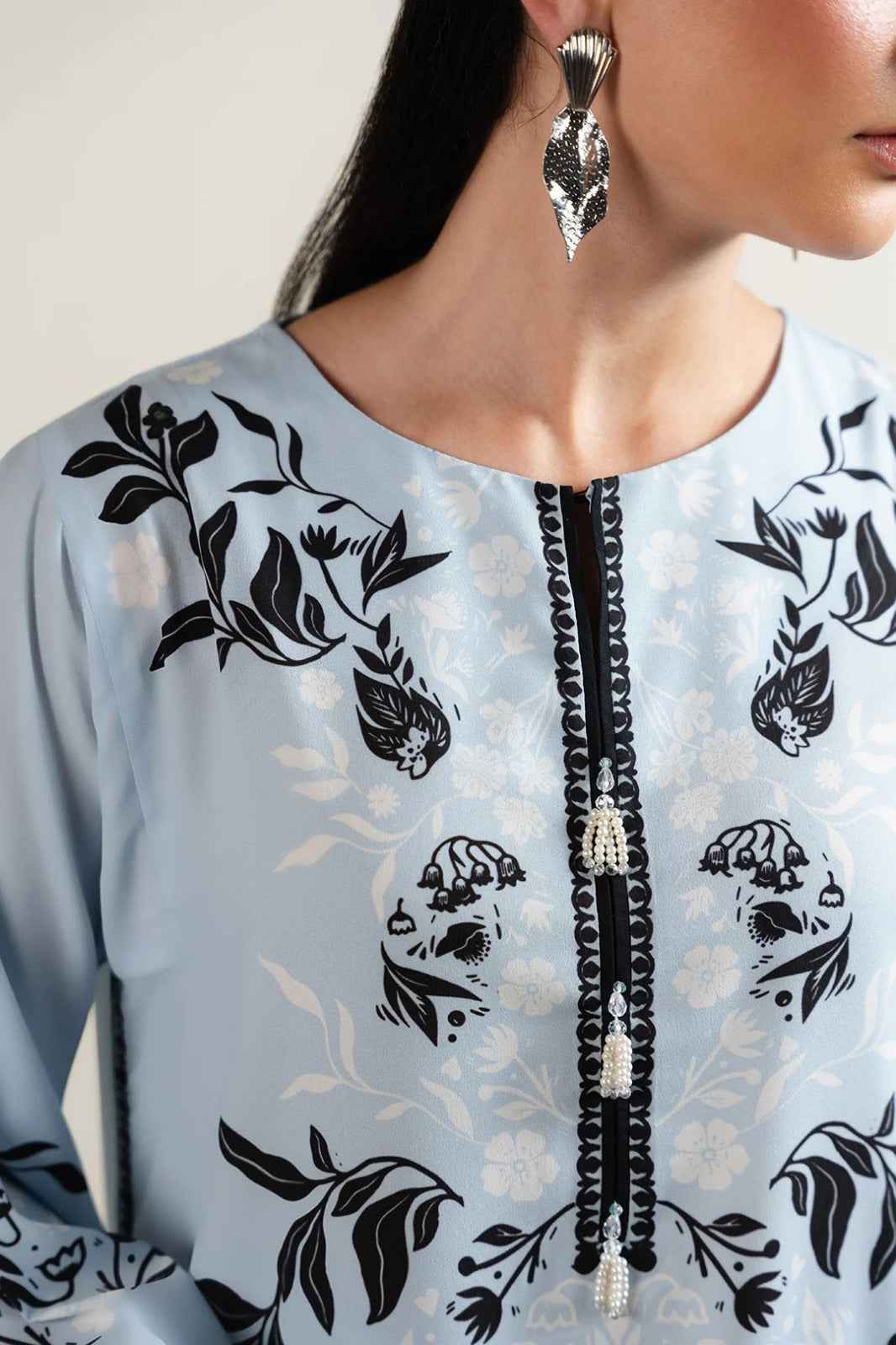 Heeriye Silk Winter Co-Ord Set - S008 - Image 2