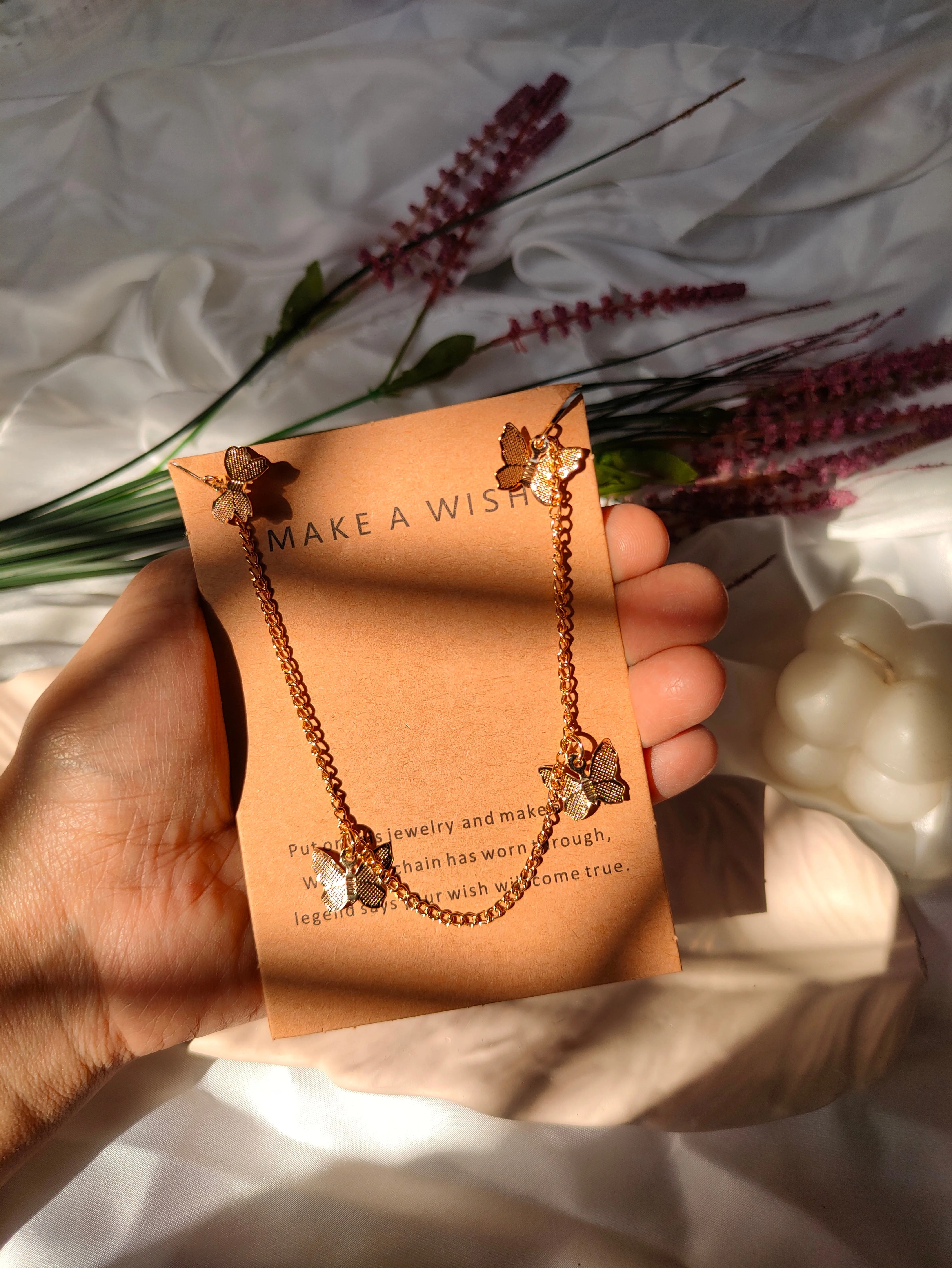 Hiba Fashion Elegant butterfly necklace-(PN-002)