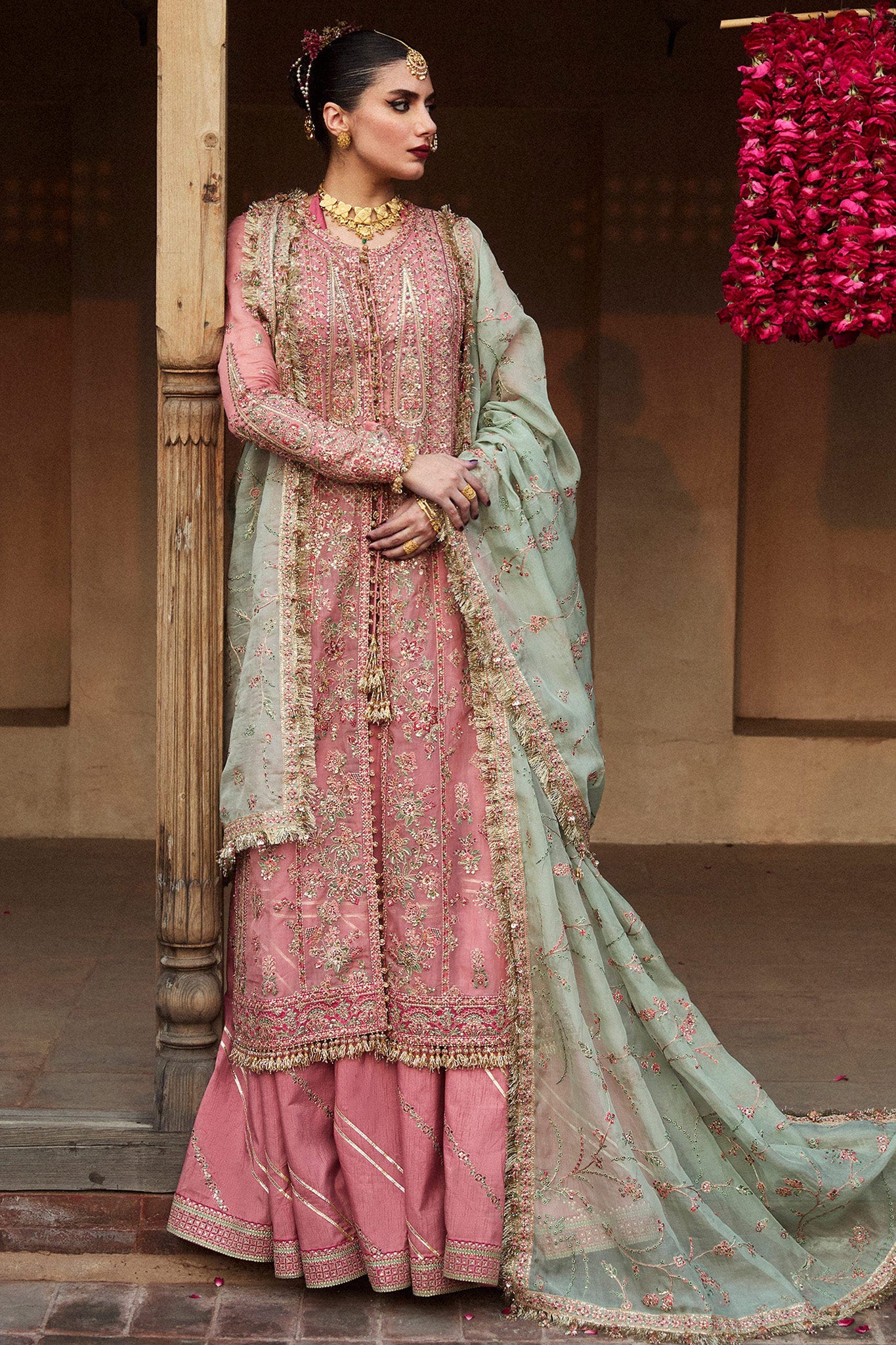 Hussain Rehar Unstitched 3 Piece Festive Formals Suit-Aadoo - Image 5