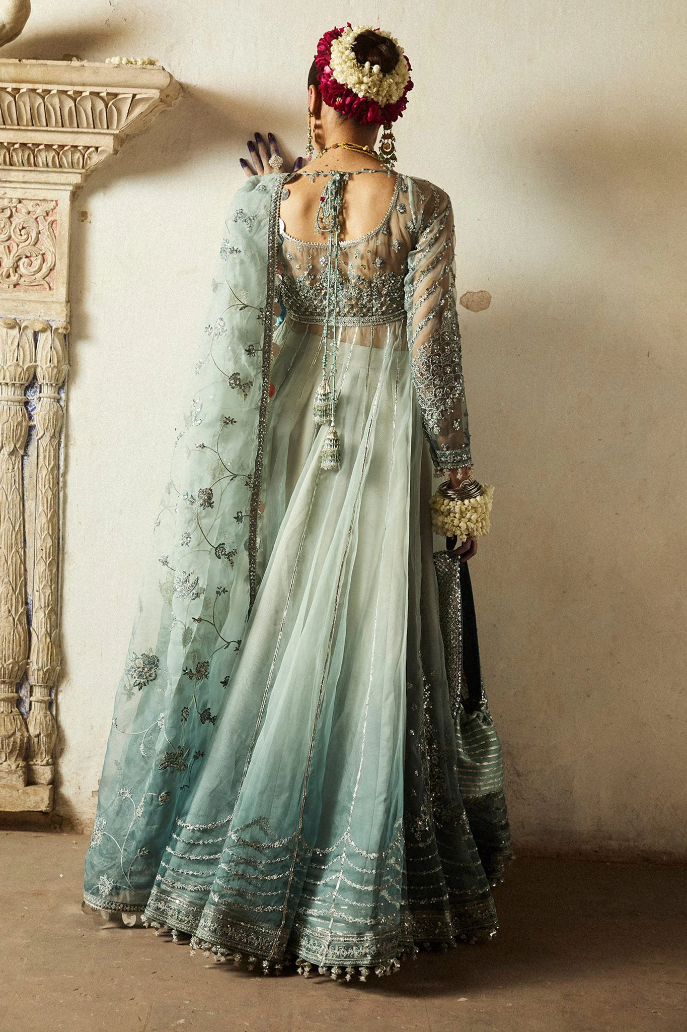 Hussain Rehar Unstitched 3 Piece Festive Formals Suit-Maaiya - Image 2