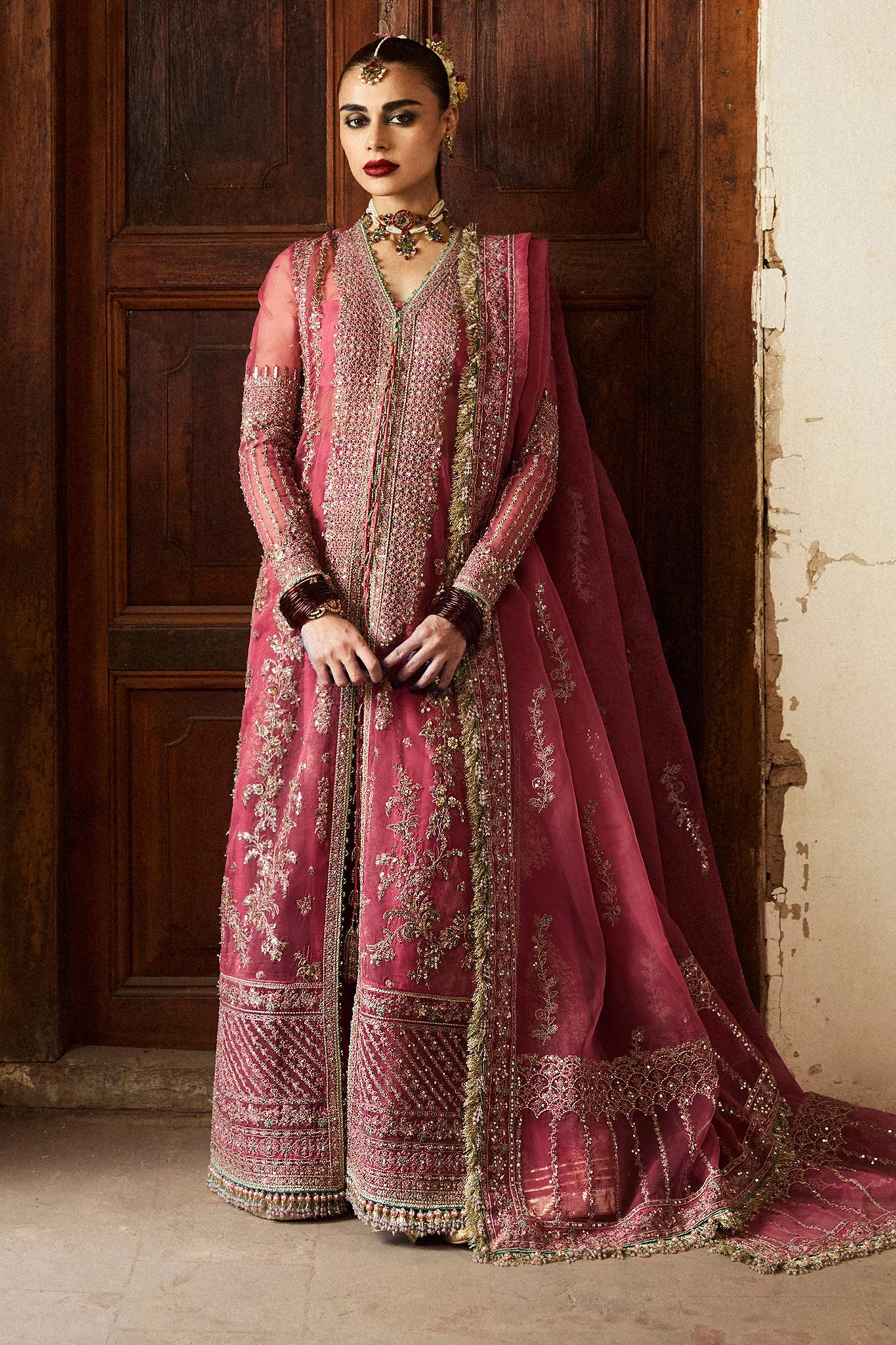 Hussain Rehar Unstitched 3 Piece Festive Formals Suit-Marjani