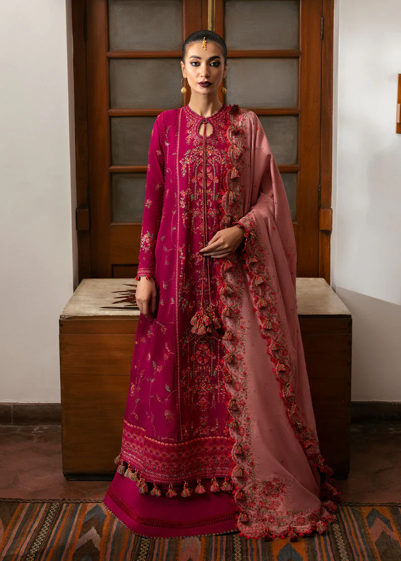 Hussain Rehar Unstitched 3 Piece Karandi A/W Suit-Amani