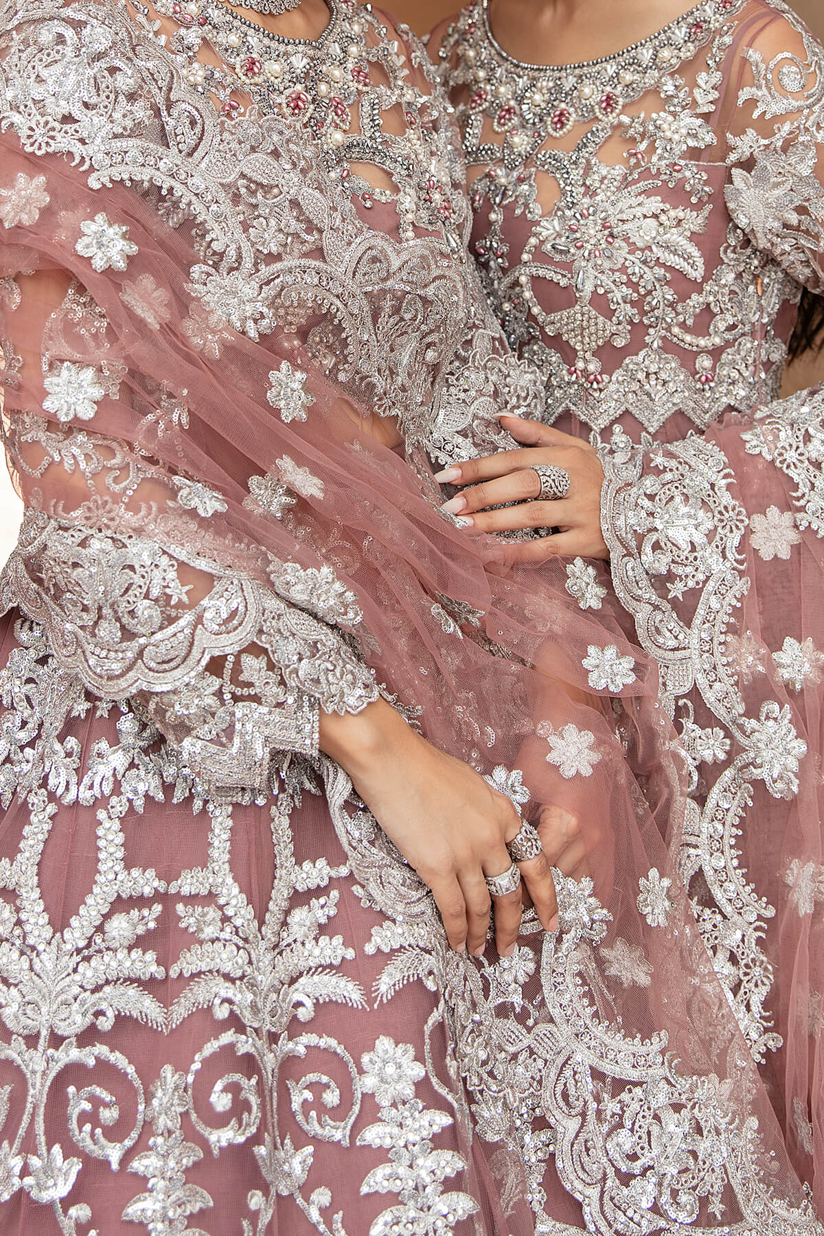 Aangan By Imrozia Serene Unstitched 3 Piece Formals Suit-IB-24 Afreen - Image 4