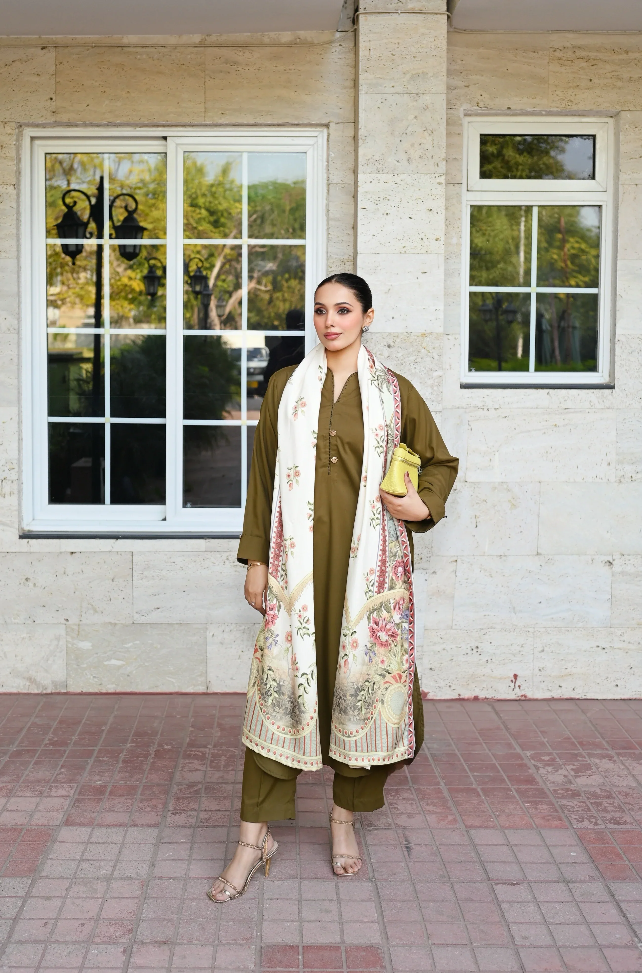 Mashrib Official Stitched 2 Piece Solids Wrinkle Free Suit-Imperial Dusk (Premium Blended) - Image 5