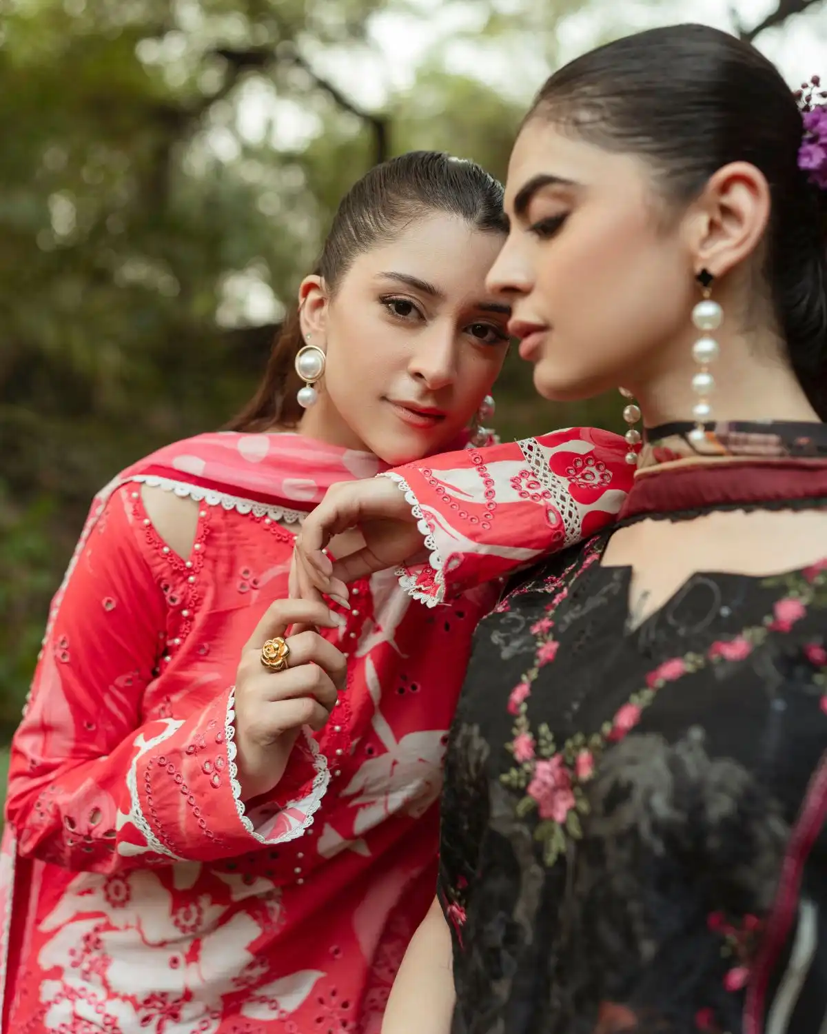 Gul Bahar By Inara Stitched 3 Piece Summer Suit-AZALEA DR-06 - Image 4