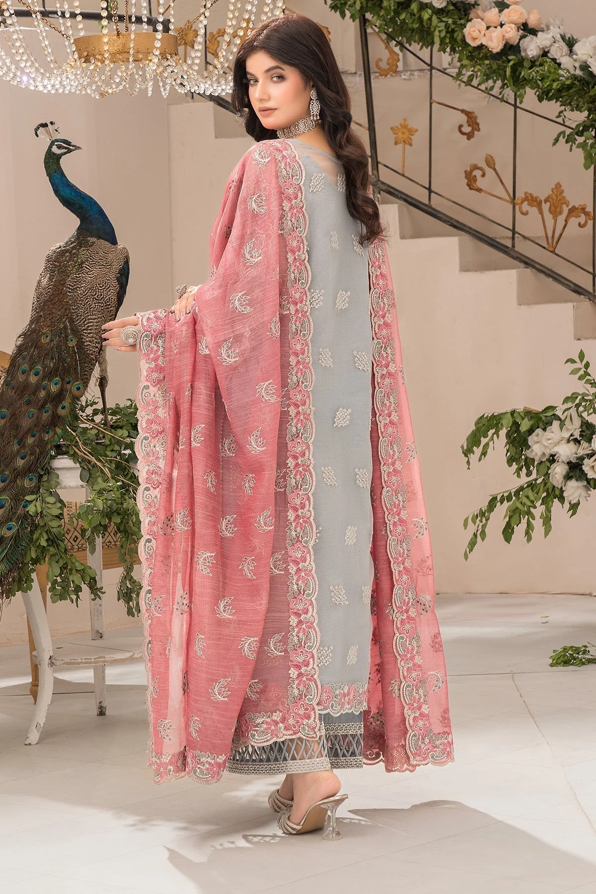 Dilkash By Imrozia Serene Stitched 3 Piece Formals Suit-IP-106 Kavita - Image 2