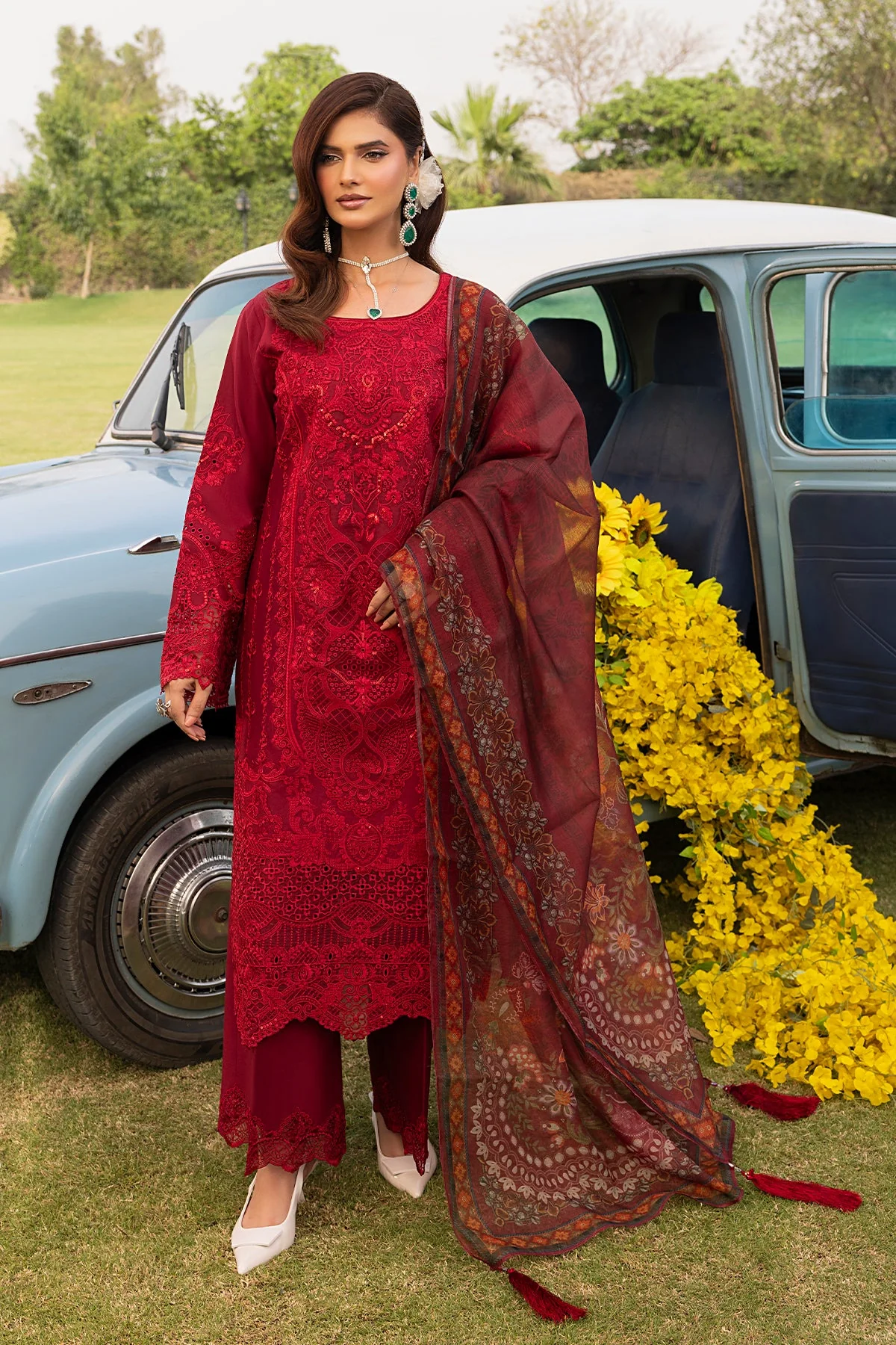 Rang E Bahar By Imrozia Serene Stitched 3 Piece Summer Suit-IP-127 ALIYAH