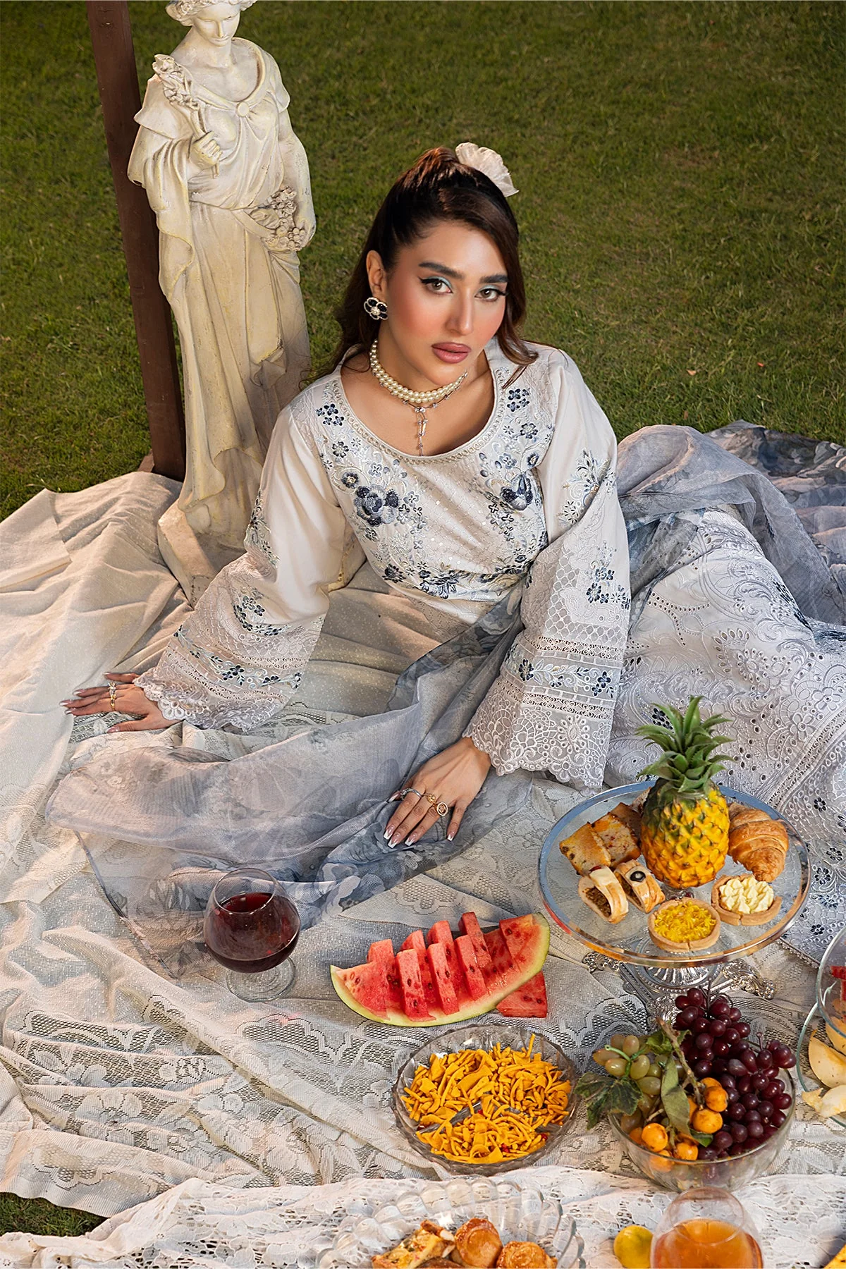 Rang E Bahar By Imrozia Serene Stitched 3 Piece Summer Suit-IP-128 ARHAB - Image 4