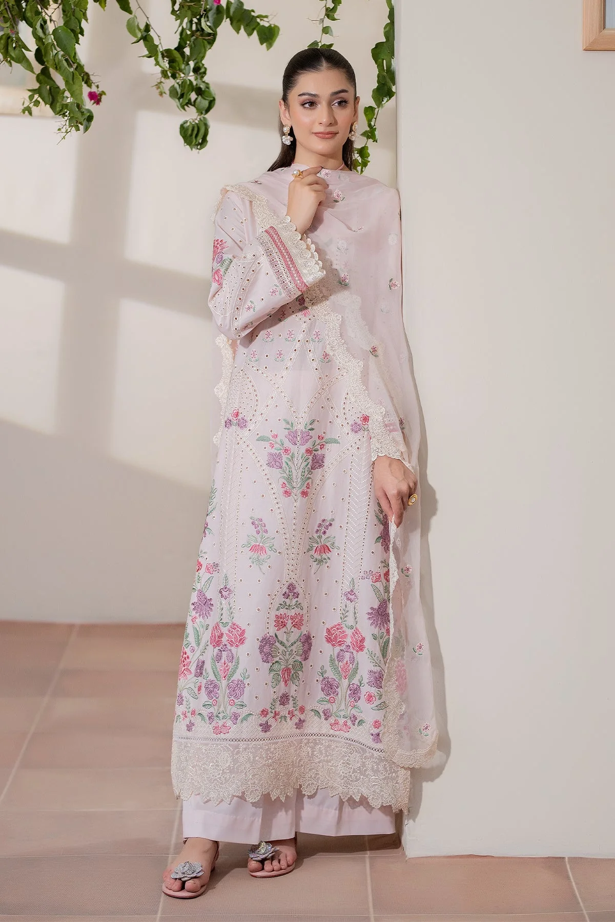 Rohi By Imrozia Serene Stitched 3 Piece Summer Suit-IP-142 Elham