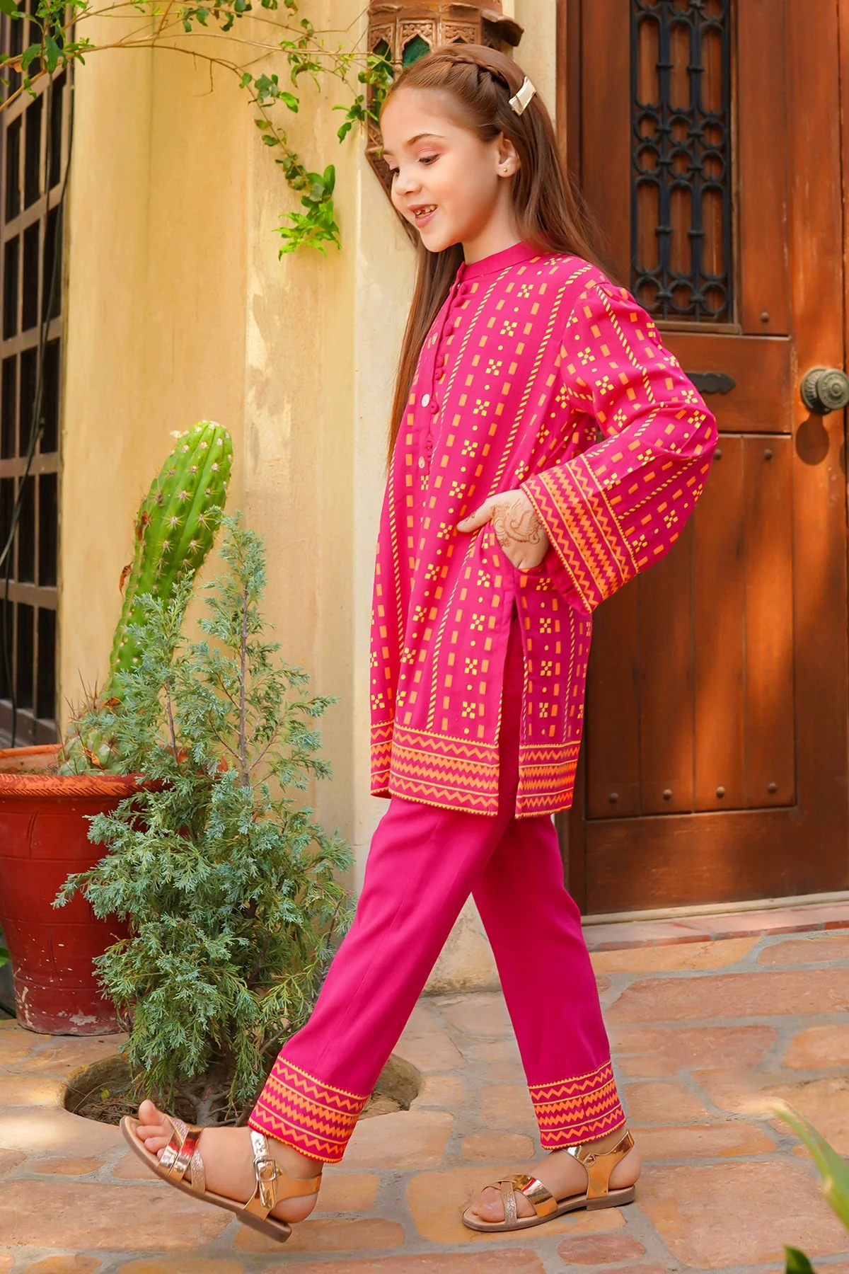 Ochre Clothing Irish Cotton Printed Co-ords - Image 3