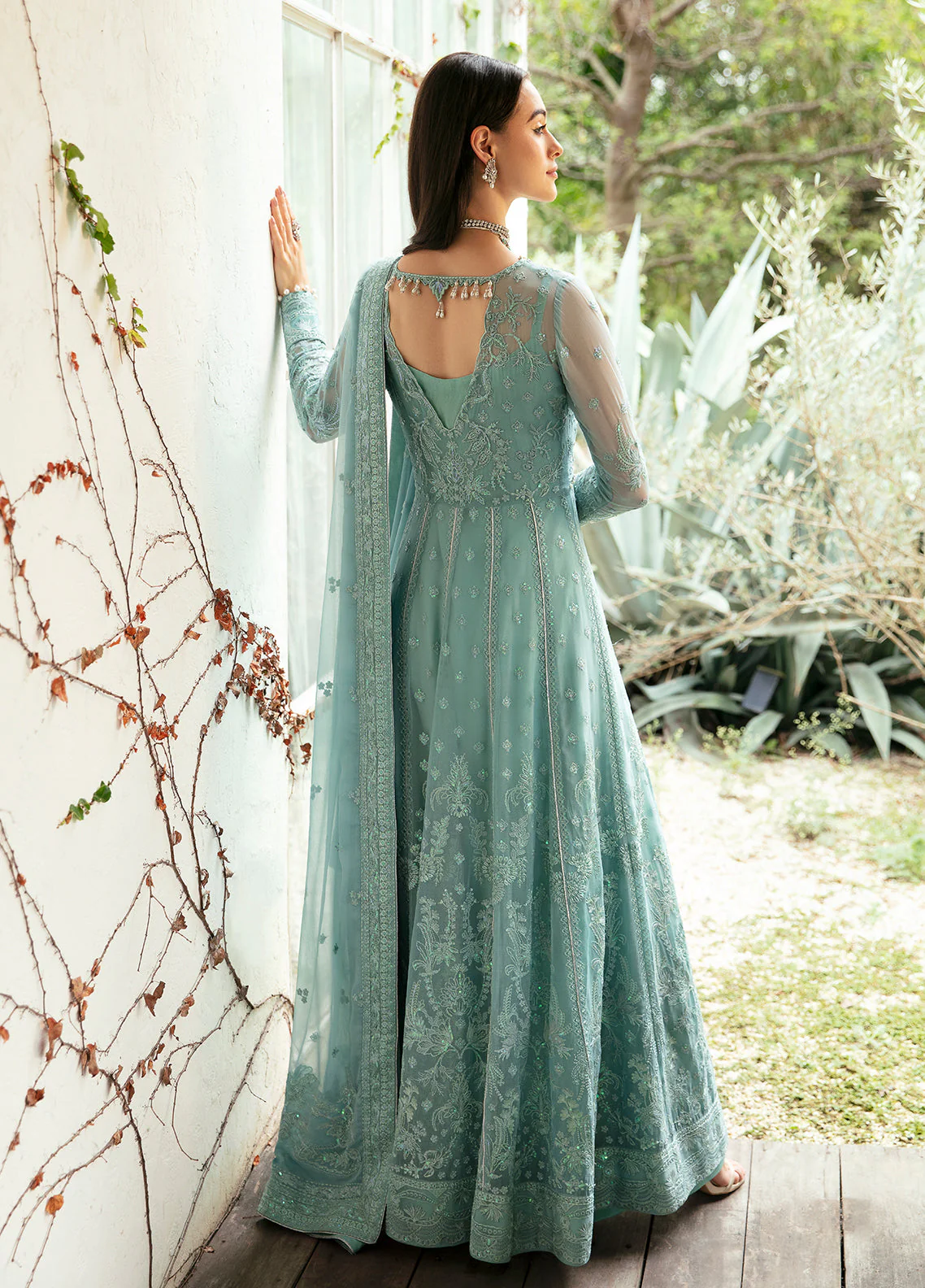 Chant de l'Amour' by Gulaal Unstitched 3 Piece Eid Formals Vol 1 Suit-IVERIA (GL-EC-24V1-06) - Image 2