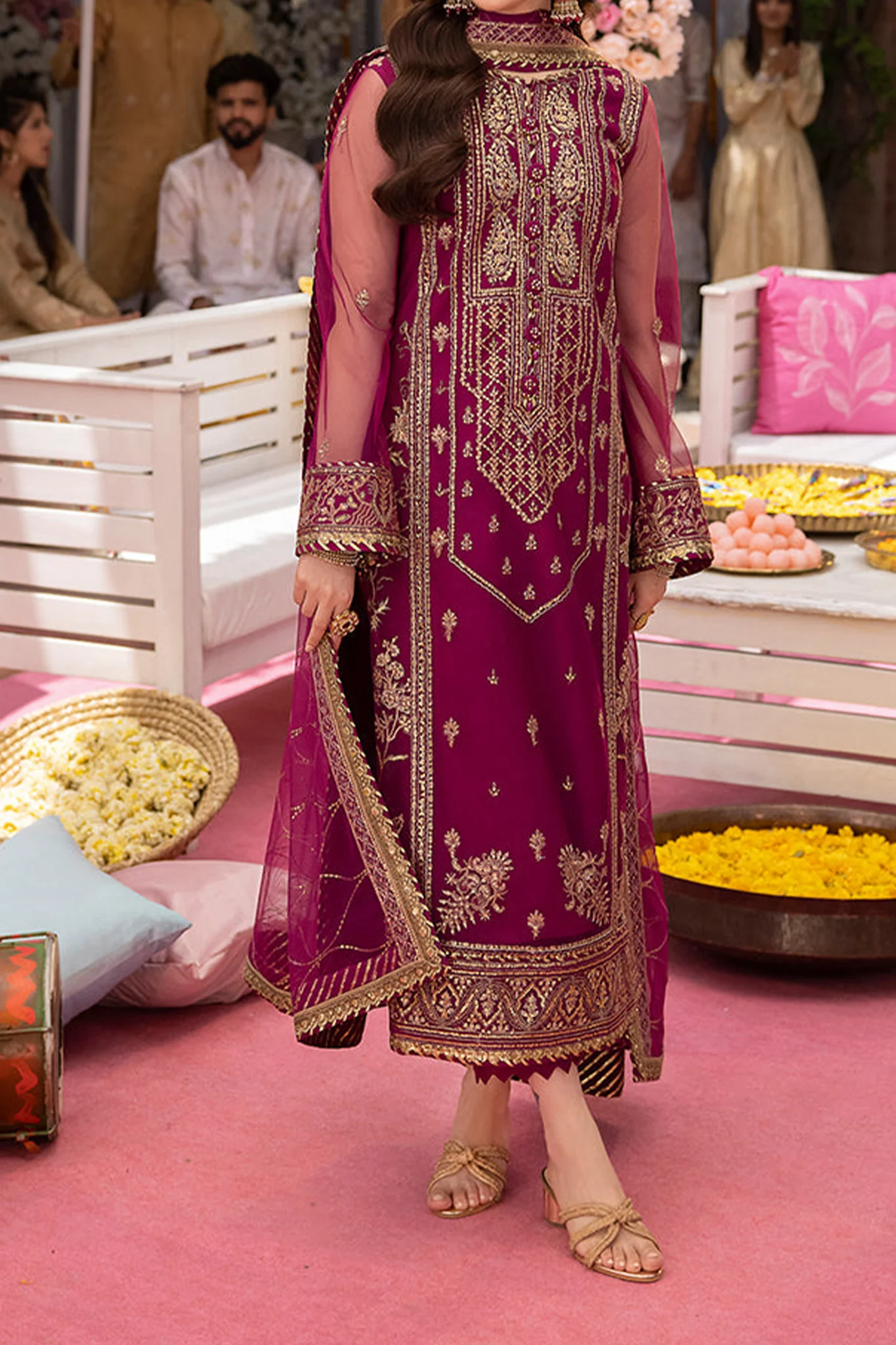 Jag Mag By Asim Jofa Unstitched 3 Piece Festive Formals Suit-AJMJ-09