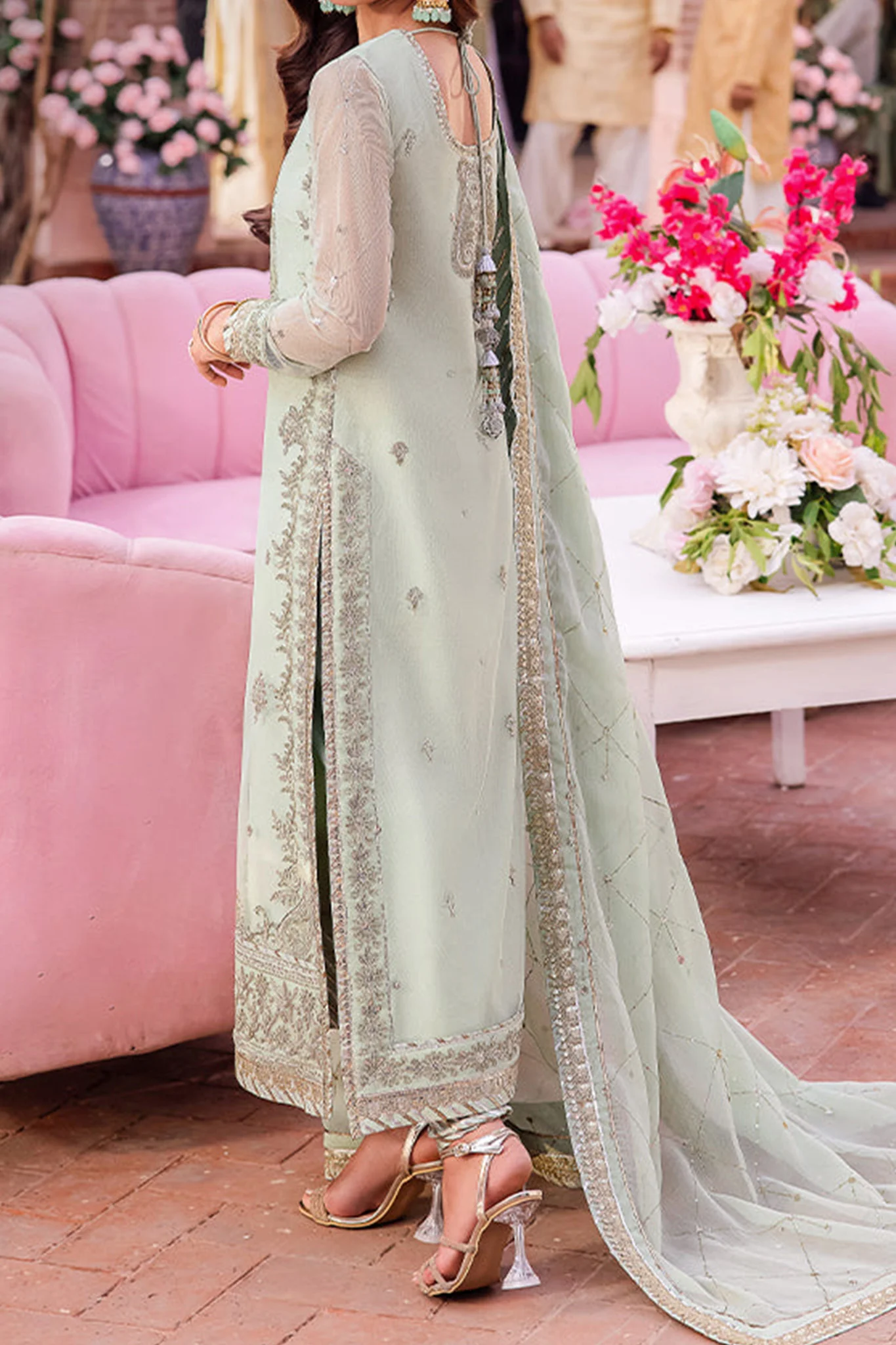Jag Mag By Asim Jofa Unstitched 3 Piece Festive Formals Suit-AJMJ-18 - Image 5