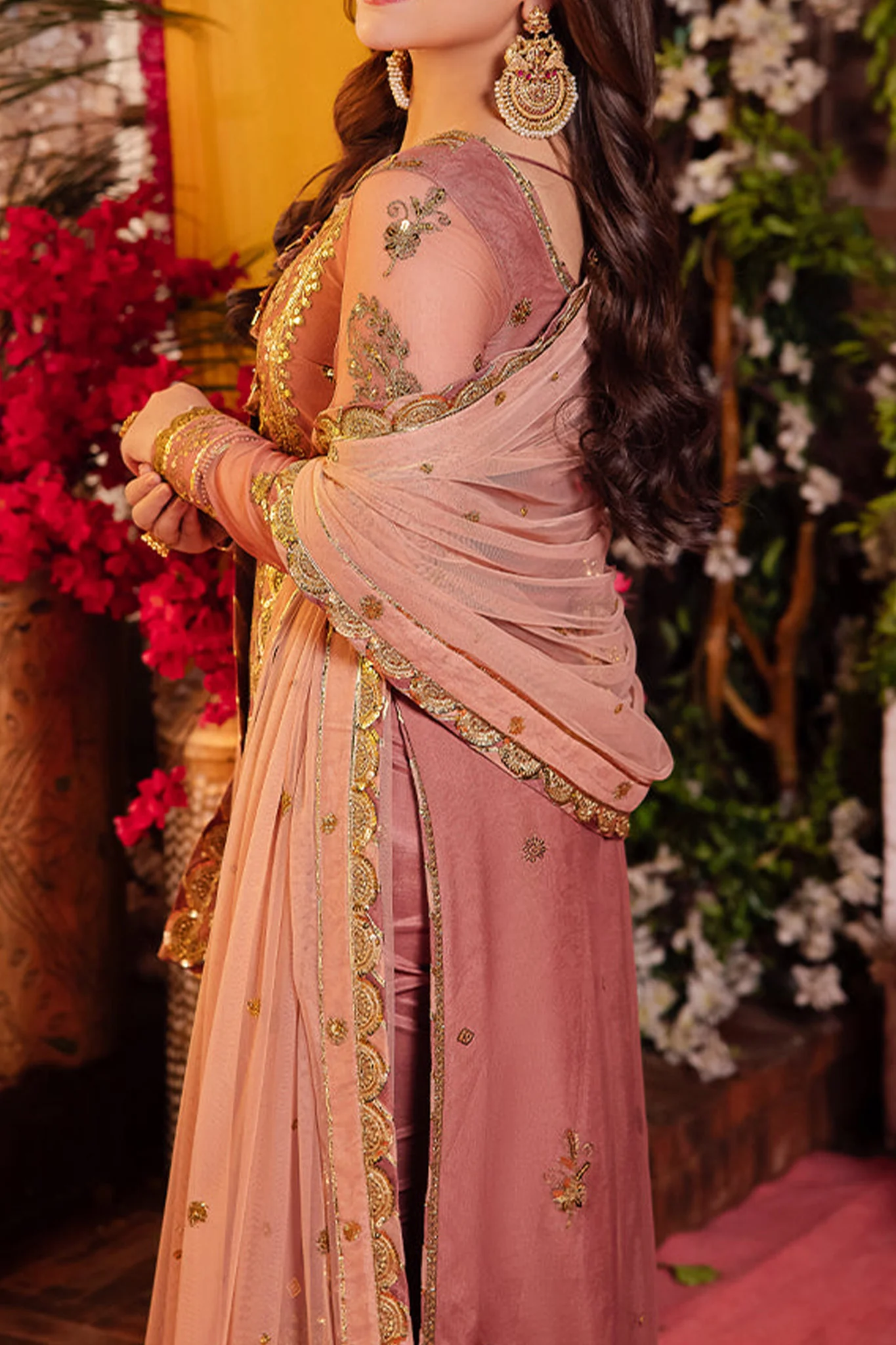 Jag Mag By Asim Jofa Unstitched 3 Piece Festive Formals Suit-AJMJ-25 - Image 3