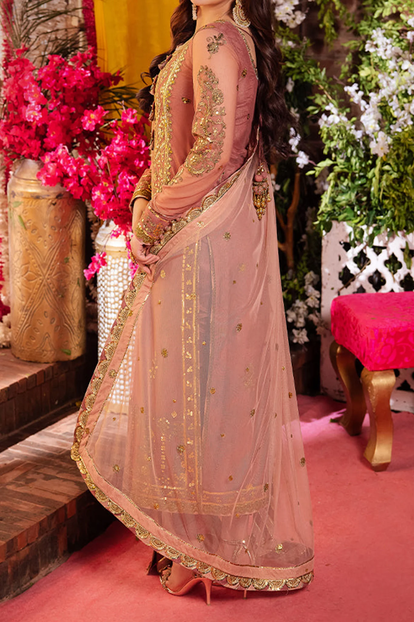 Jag Mag By Asim Jofa Unstitched 3 Piece Festive Formals Suit-AJMJ-25 - Image 4