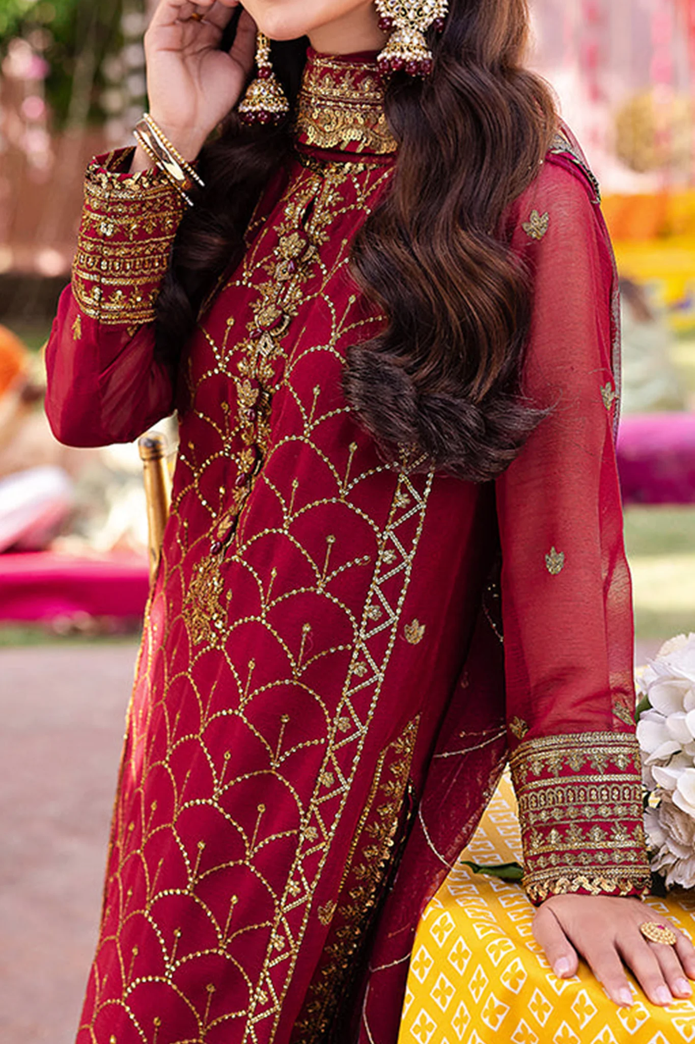 Jag Mag By Asim Jofa Unstitched 3 Piece Festive Formals Suit-AJMJ-28 - Image 2