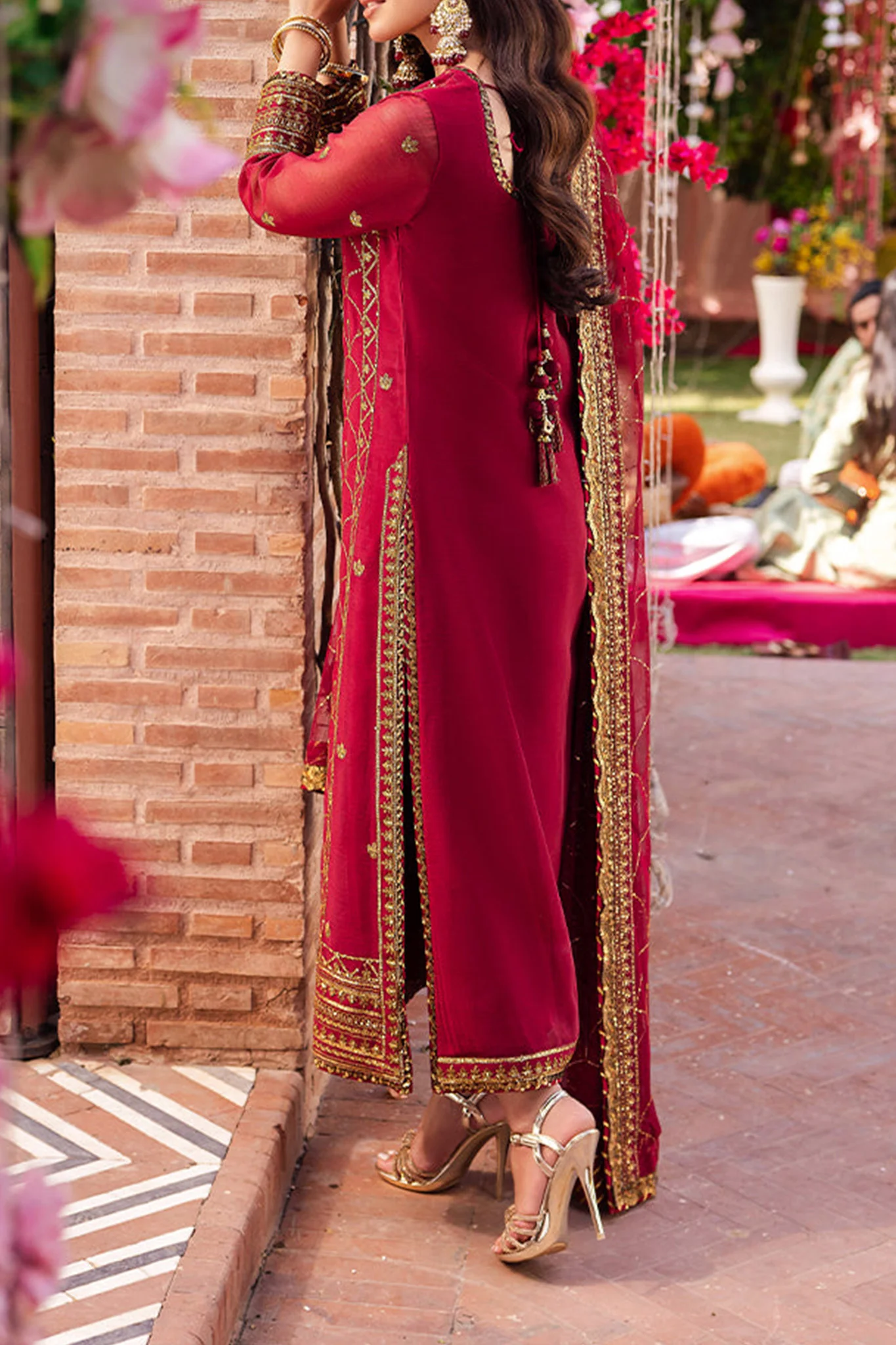 Jag Mag By Asim Jofa Unstitched 3 Piece Festive Formals Suit-AJMJ-28 - Image 5