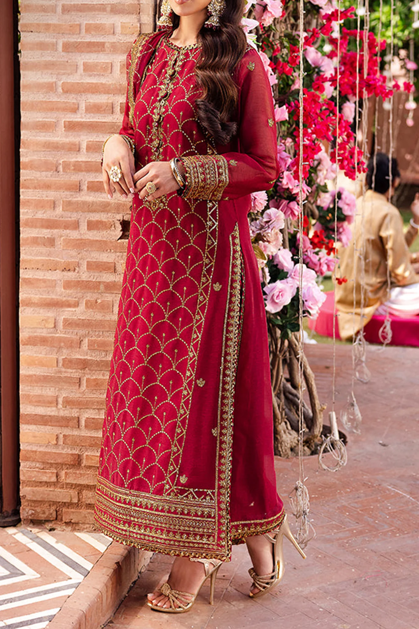 Jag Mag By Asim Jofa Unstitched 3 Piece Festive Formals Suit-AJMJ-28 - Image 7