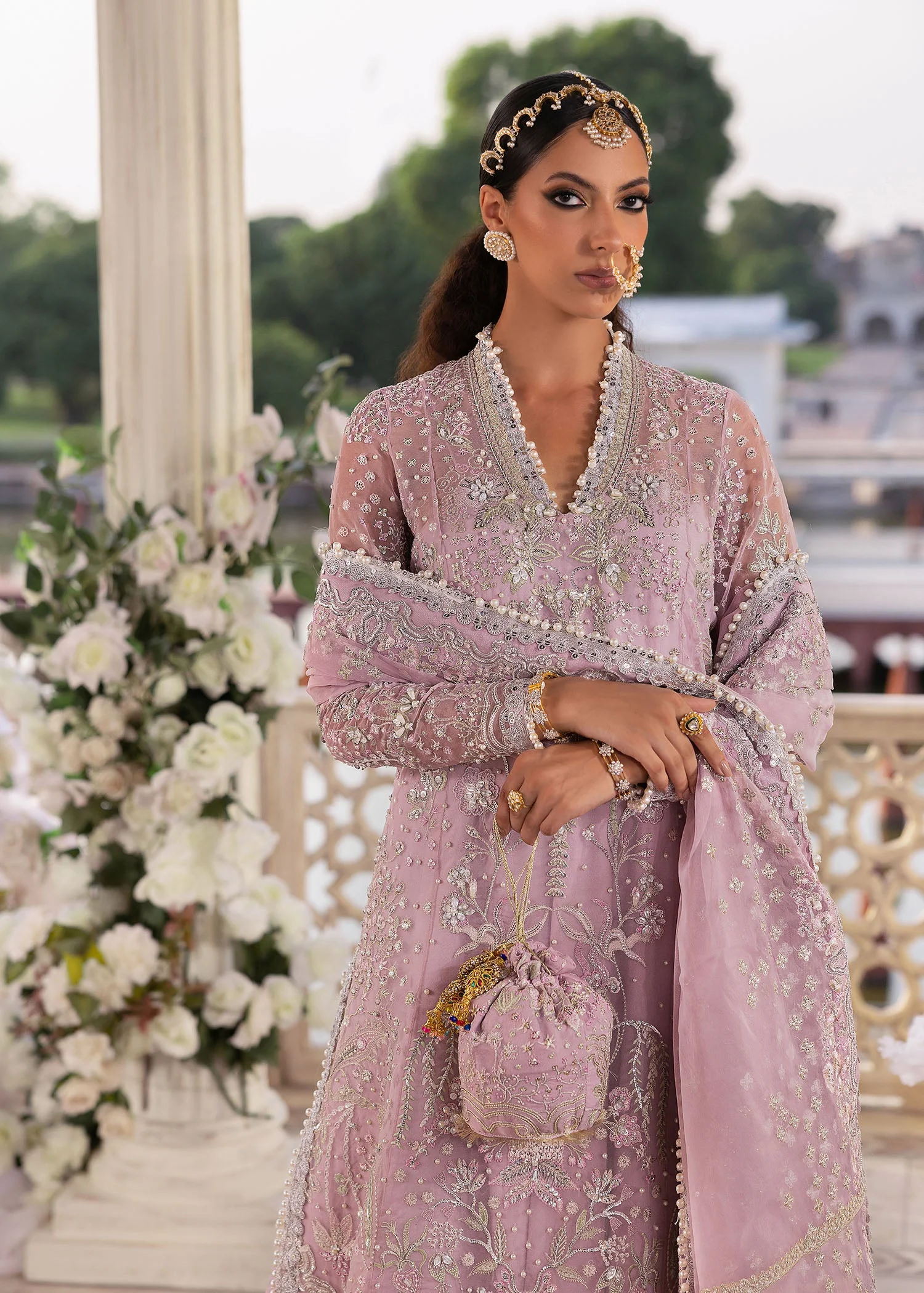 Veere Di Wedding By Sardinia Unstitched 3 Piece Collection-Jahaan Ara - Image 2