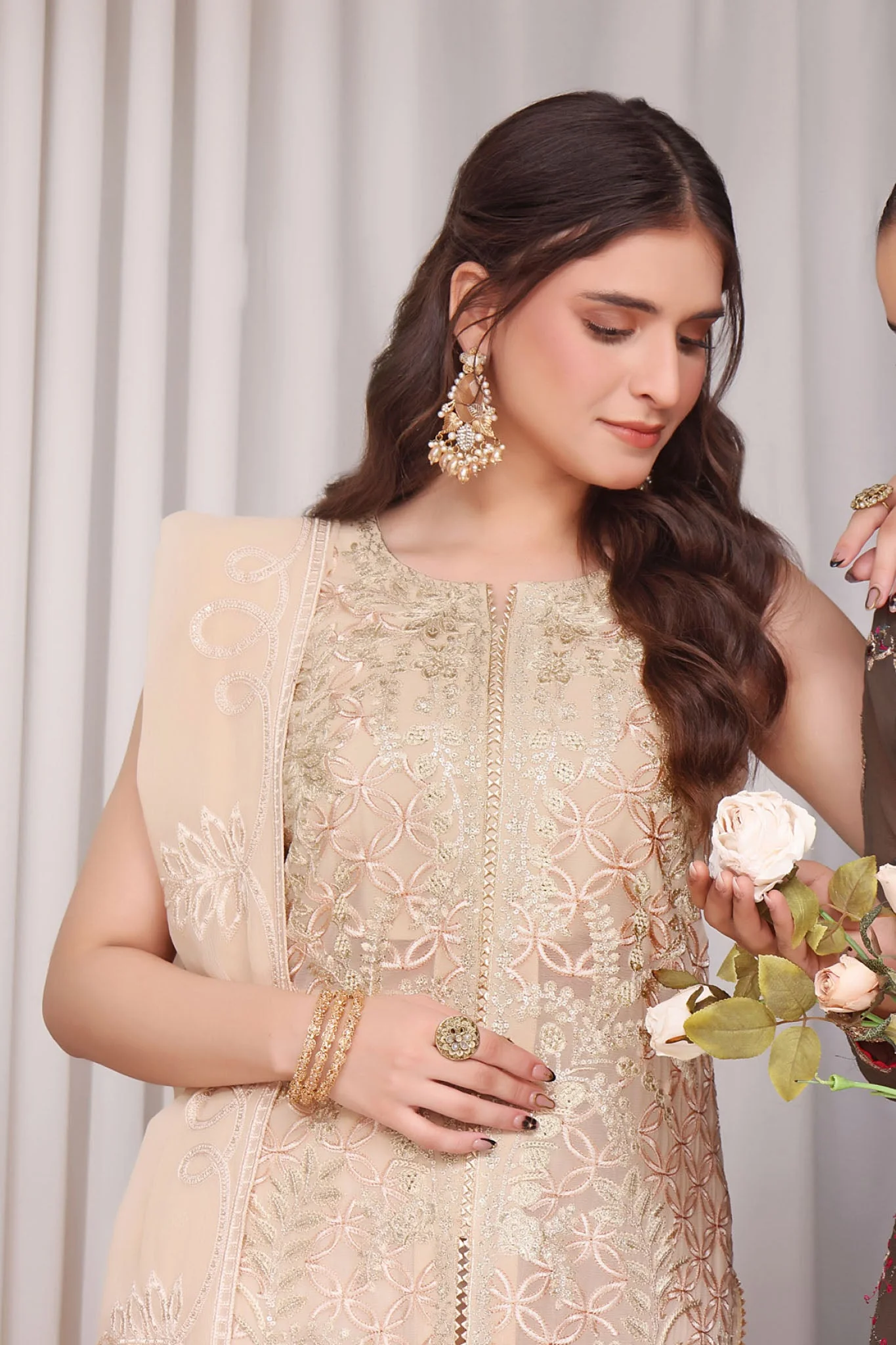 Jahanara By Soghat Stitched 3 Piece Formals Suit-Stitched-JHA-02 - Image 2