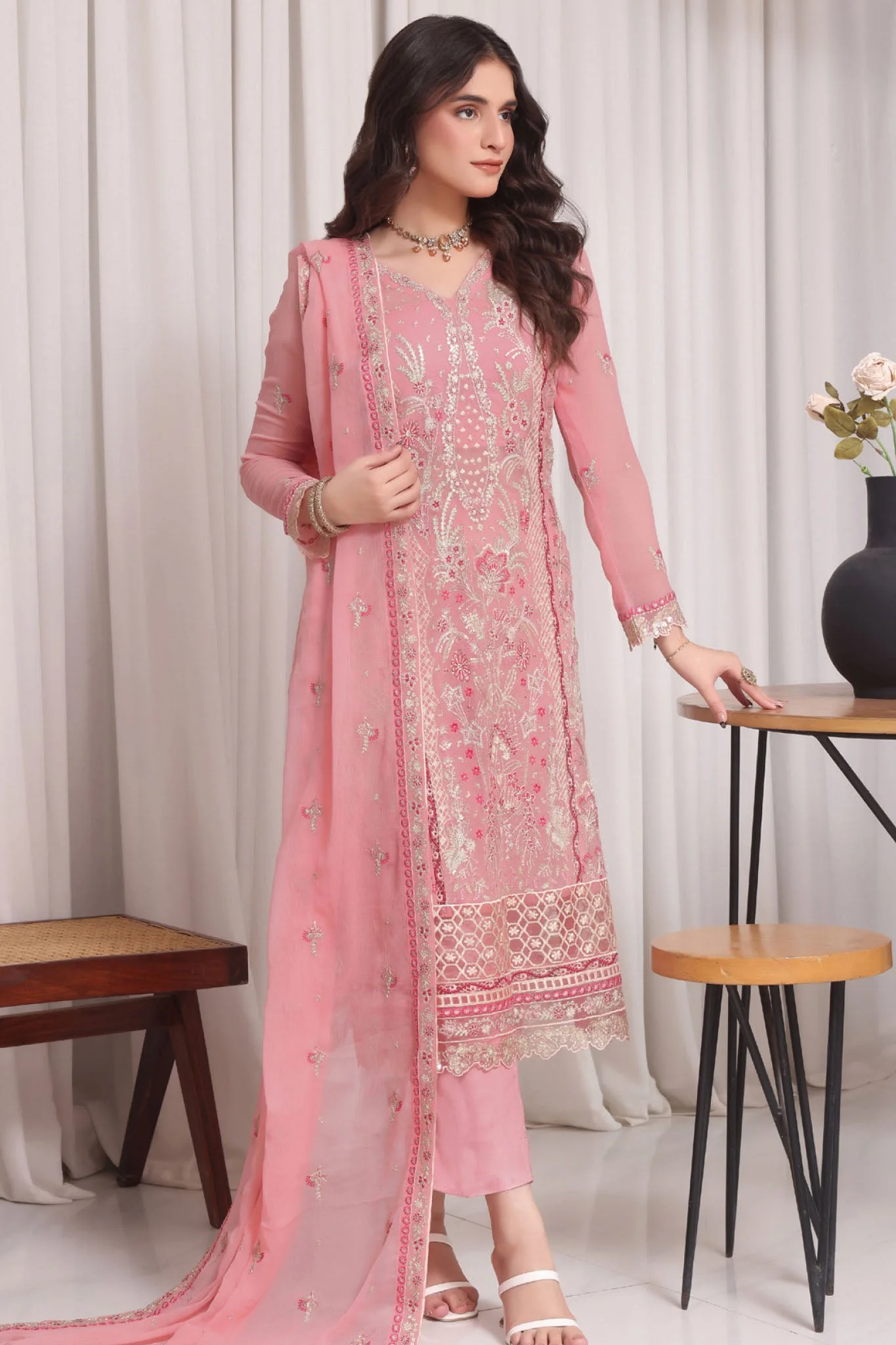 Jahanara By Soghat Stitched 3 Piece Formals Suit-Stitched-JHA-09