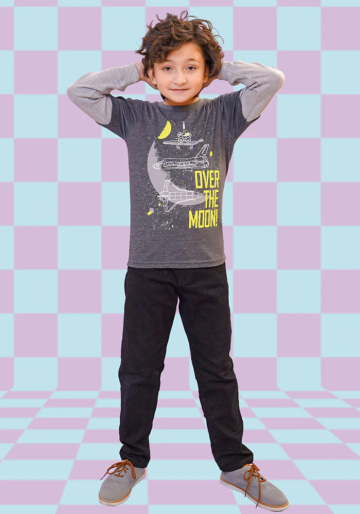Ochre Clothing Jersey Printed T-Shirt