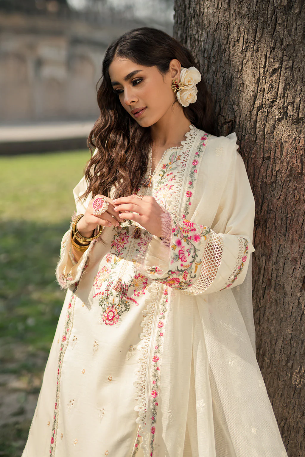 Zarposh Unstitched 3 Piece Summer Lawn Collection-Jhansi - Image 3