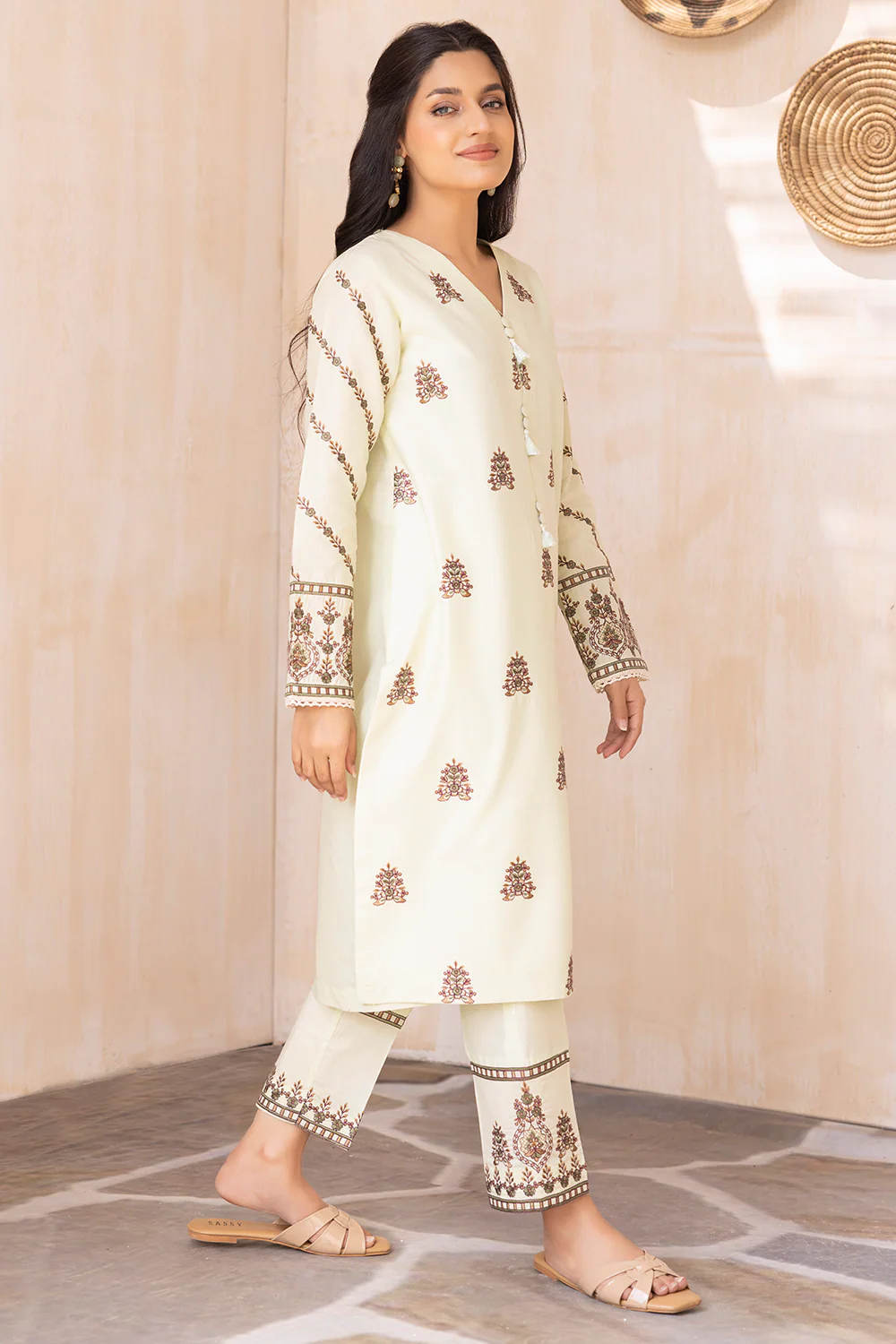 Janan By Esra Stitched 2 Piece Emb Lawn Collection-JN-23-06 - Image 2