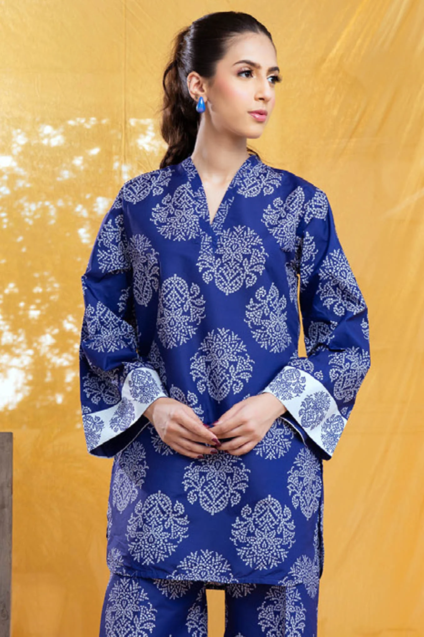 Jogi Pretty Pret By Noorma Kaamal Stitched 2 Piece Printed Twisted Lawn Vol-09 Suit-NK-JP-26 - Image 2