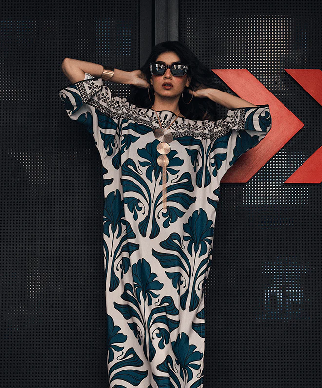 Sugar N Spice By Kaanthaa Stitched 2 Piece Summer Suit-Desert Bloom Stitched (2-Piece) - Image 2