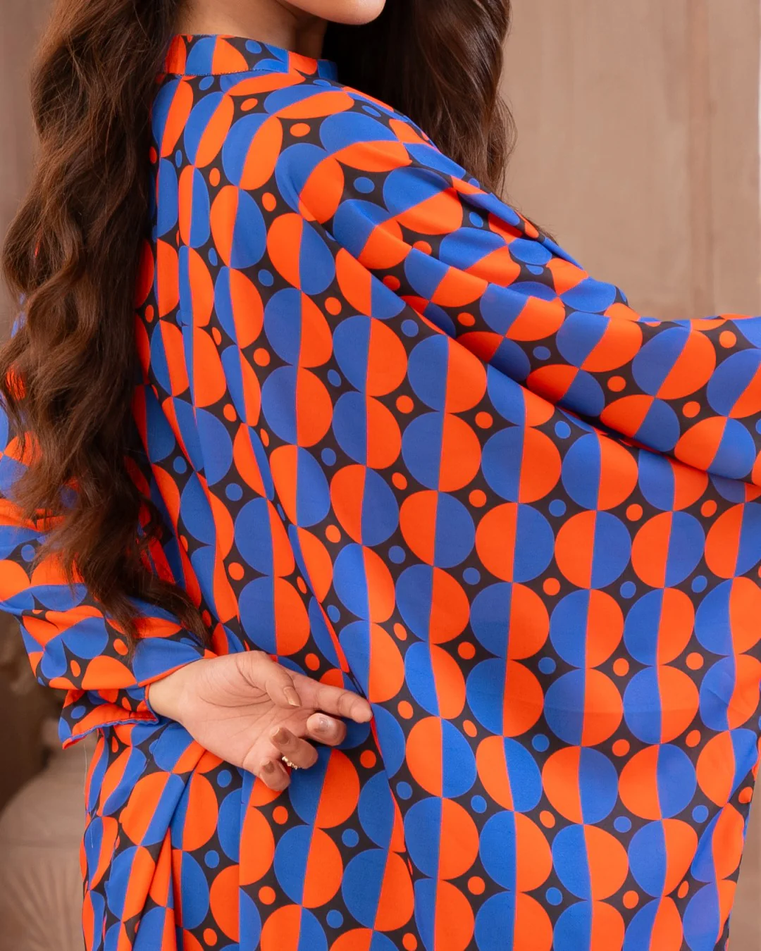 Ayla Studio Stitched PRINTED ESSENTIAL 1PC - Kaleidoscope - Image 4