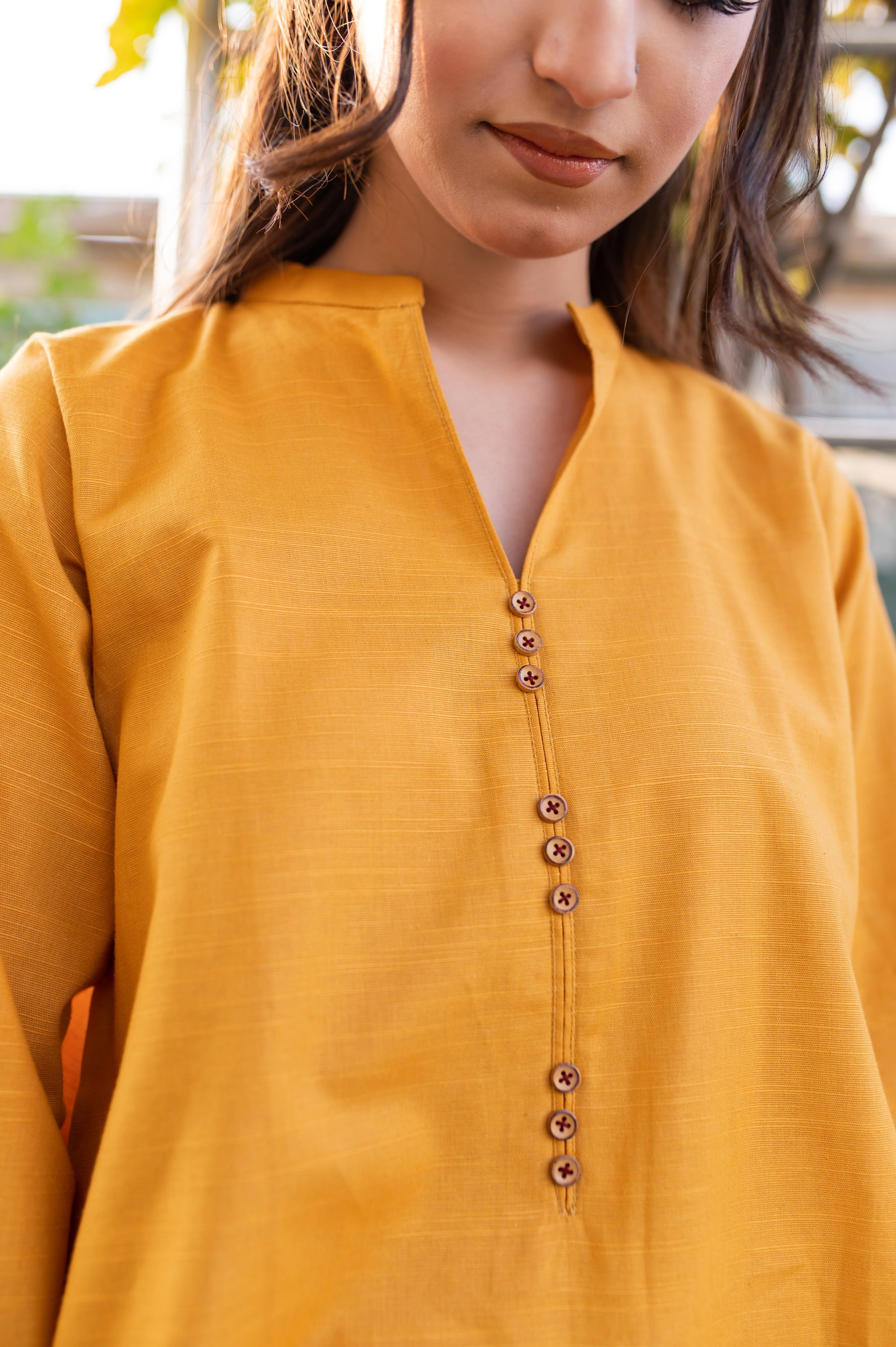 Ravayat By Ariya Apparel Stitched 2 Piece Golden Hour Co-ord Set Suit-Kashan - Image 4