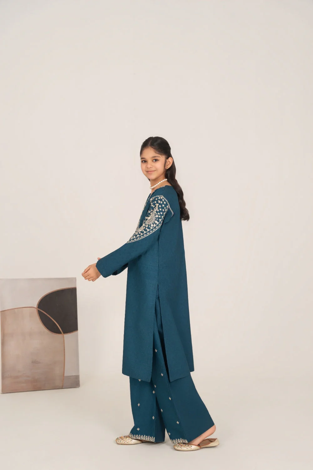 Khayat Stitched 2 Piece Winter Kids Suit-Zarmina - Image 5