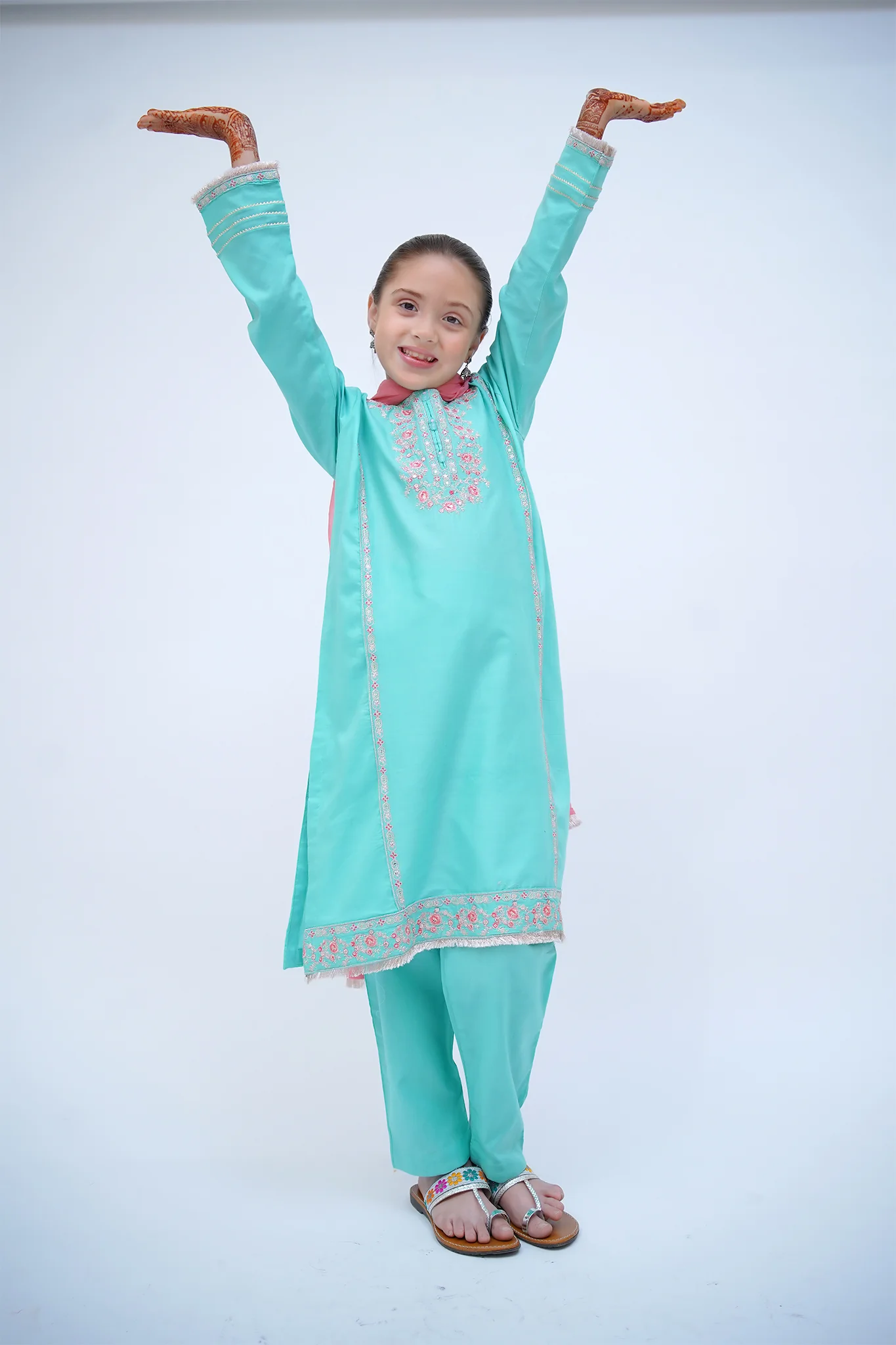 Kirnain by Shanzey Stitched 3 Piece Festive Collection-SHK-3605 - Image 3