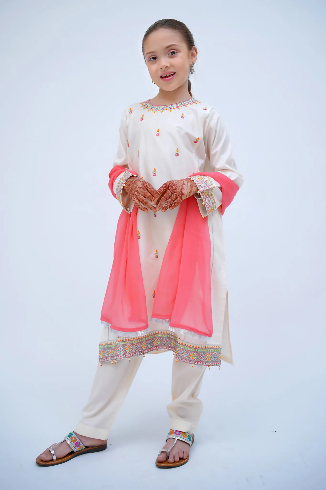 Kirnain by Shanzey Stitched 3 Piece Festive Collection-SHK-3601 - Image 3
