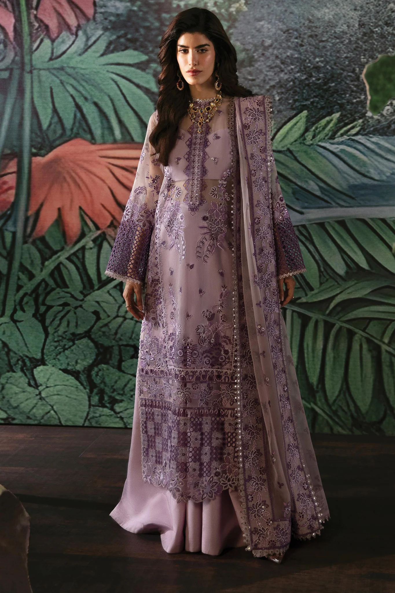 La Fuchsia By Afrozeh Unstitched 3 Piece Festive Formals Suit-ALF-04-Helen