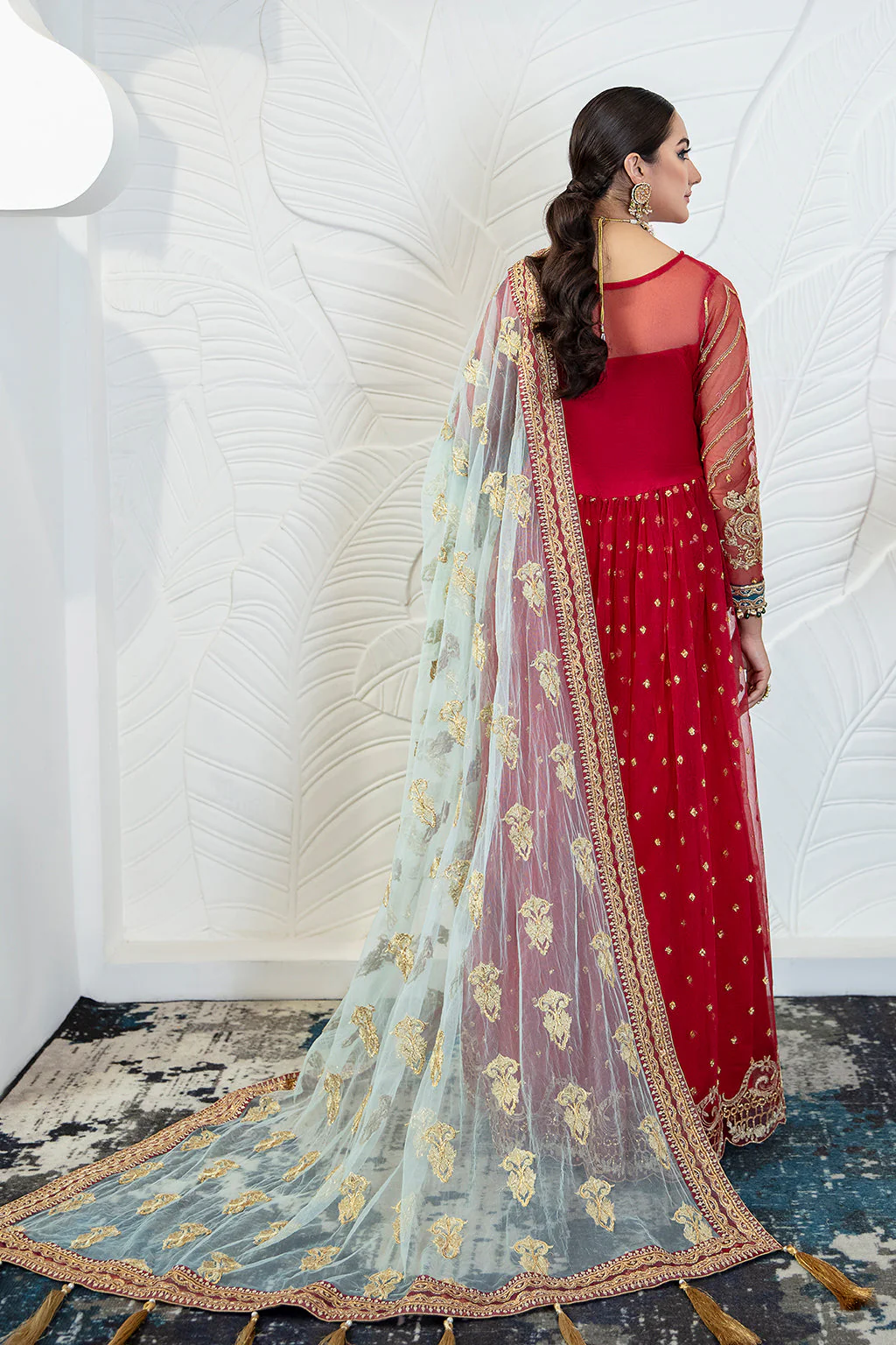 Zarposh Unstitched 3 Piece Formals Collection-Lark 05 - Image 2