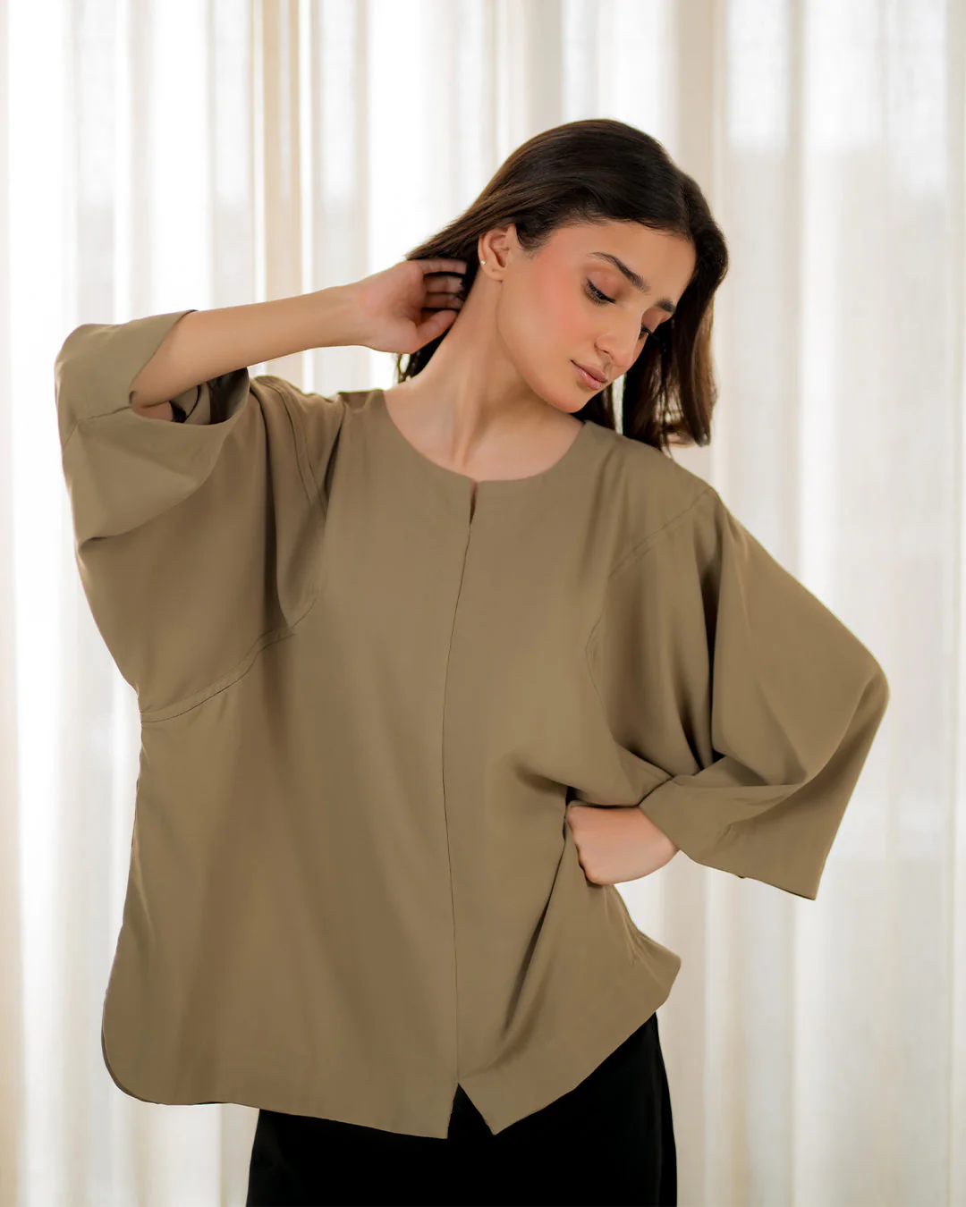 Era By Qariney Western Drop-1 2025-Latte