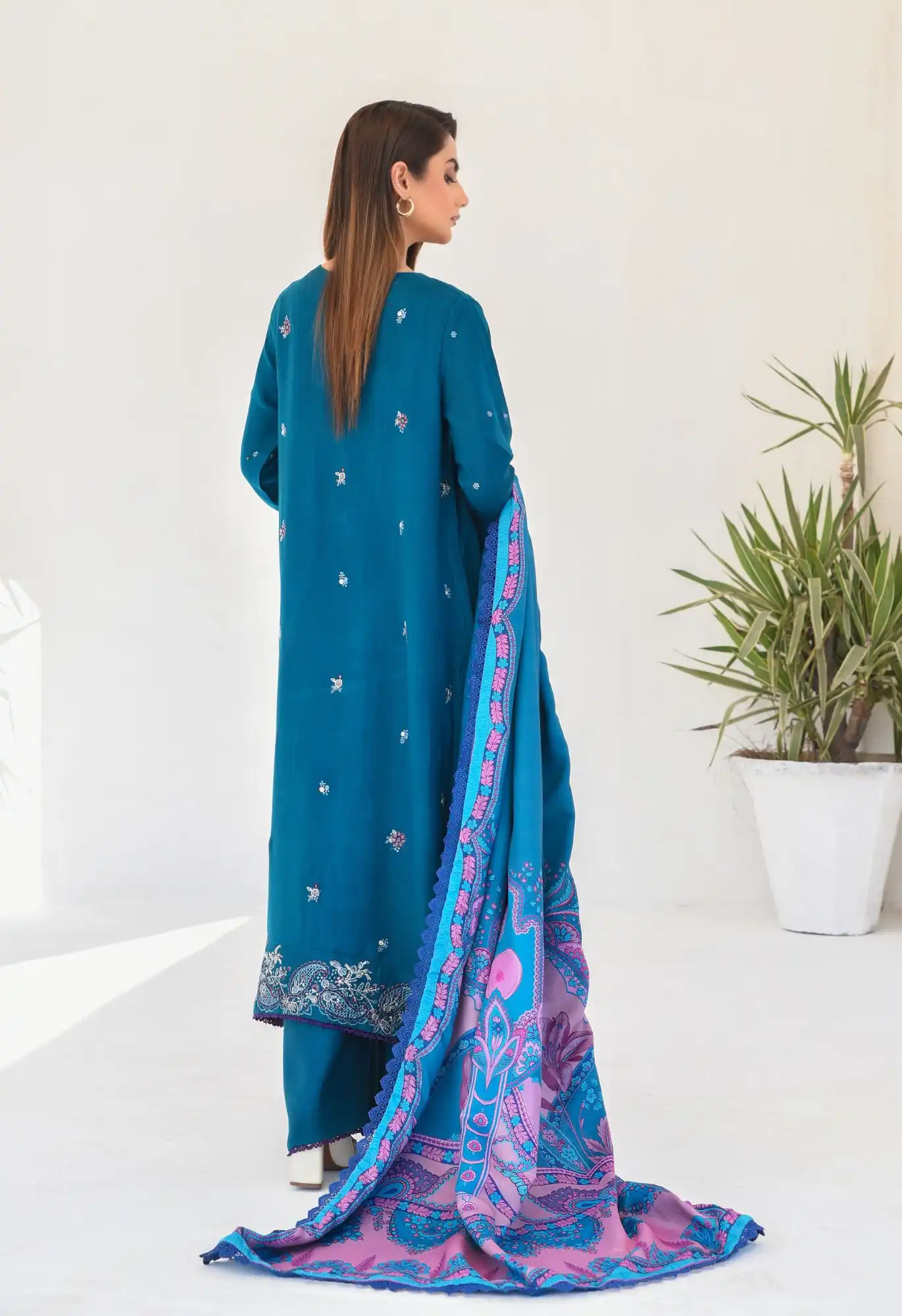 Dilkash By Inara Stitched 3 Piece Winter Suit-LAVANYA DR-08 - Image 2